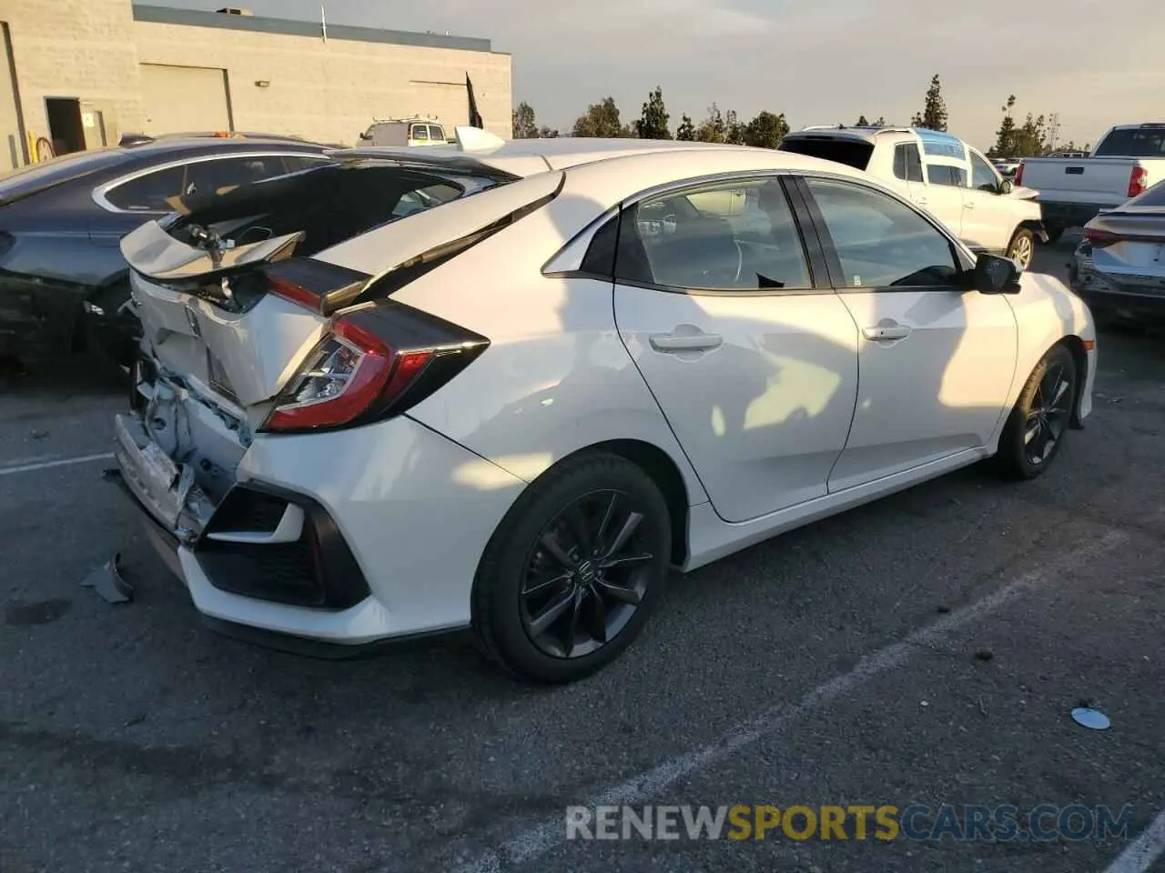3 Photograph of a damaged car SHHFK7H62MU402307 HONDA CIVIC 2021