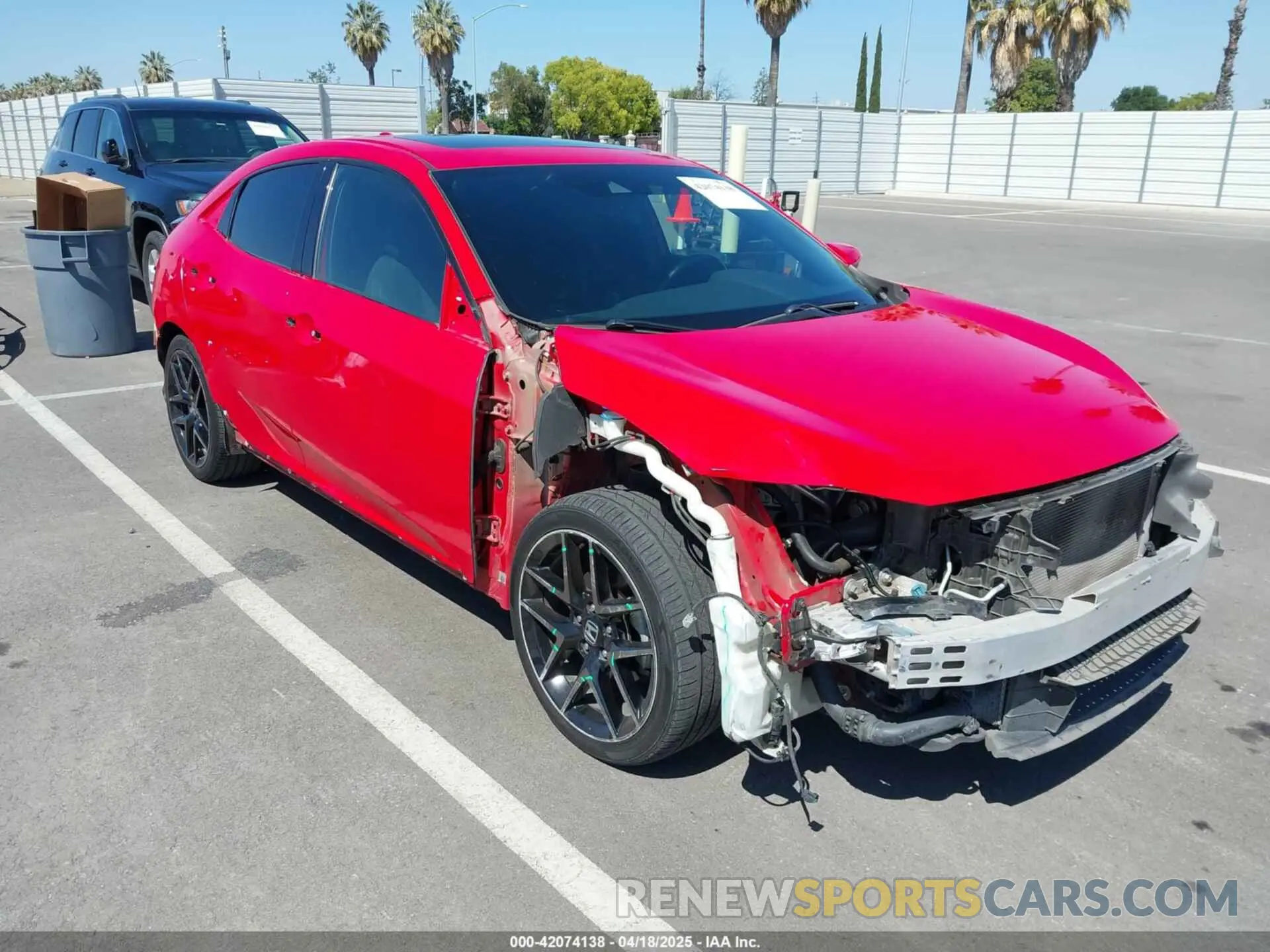 1 Photograph of a damaged car SHHFK7H62MU406017 HONDA CIVIC 2021