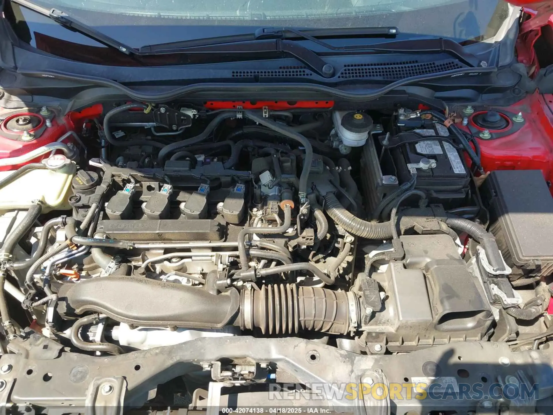 10 Photograph of a damaged car SHHFK7H62MU406017 HONDA CIVIC 2021
