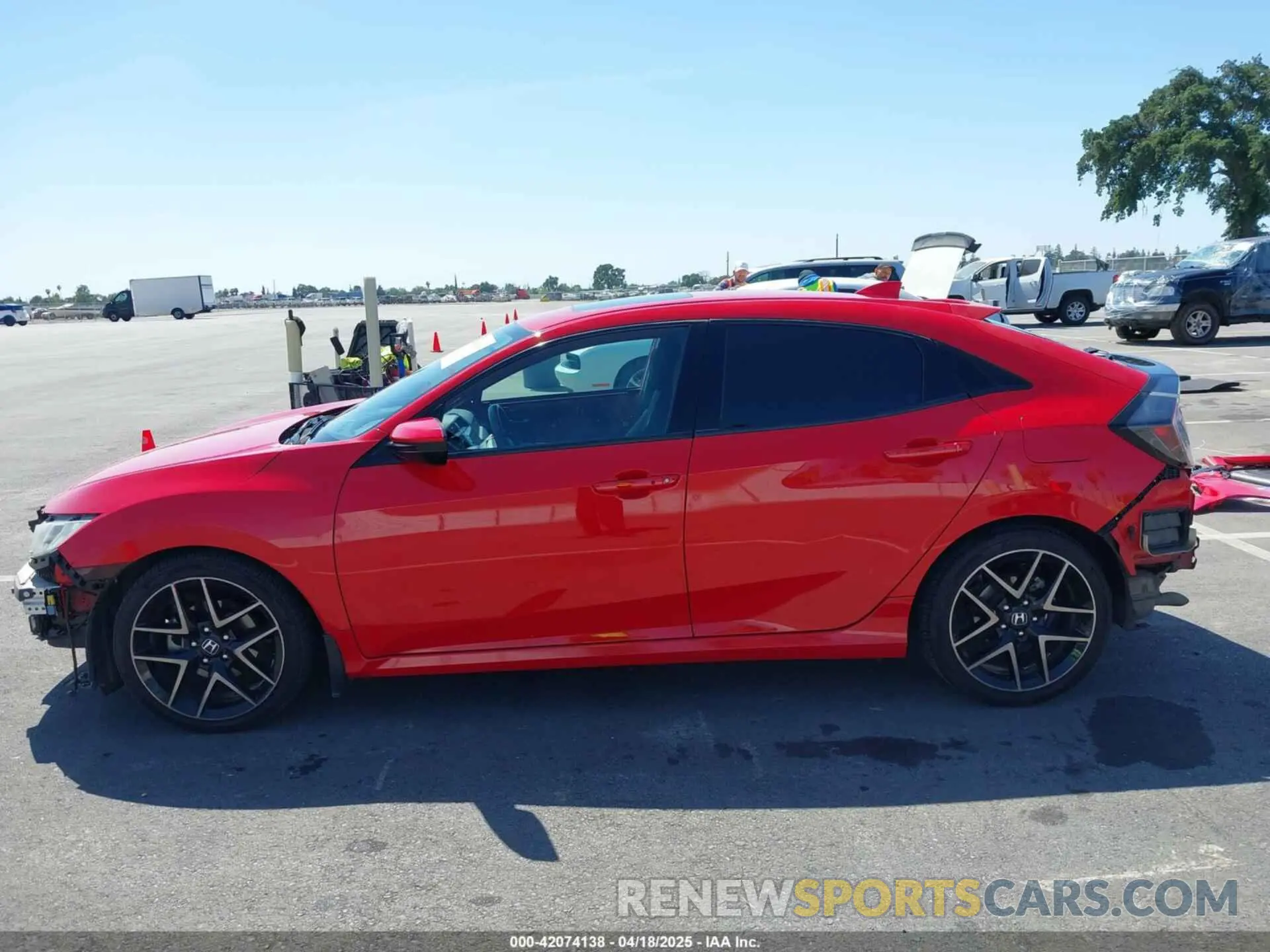 15 Photograph of a damaged car SHHFK7H62MU406017 HONDA CIVIC 2021