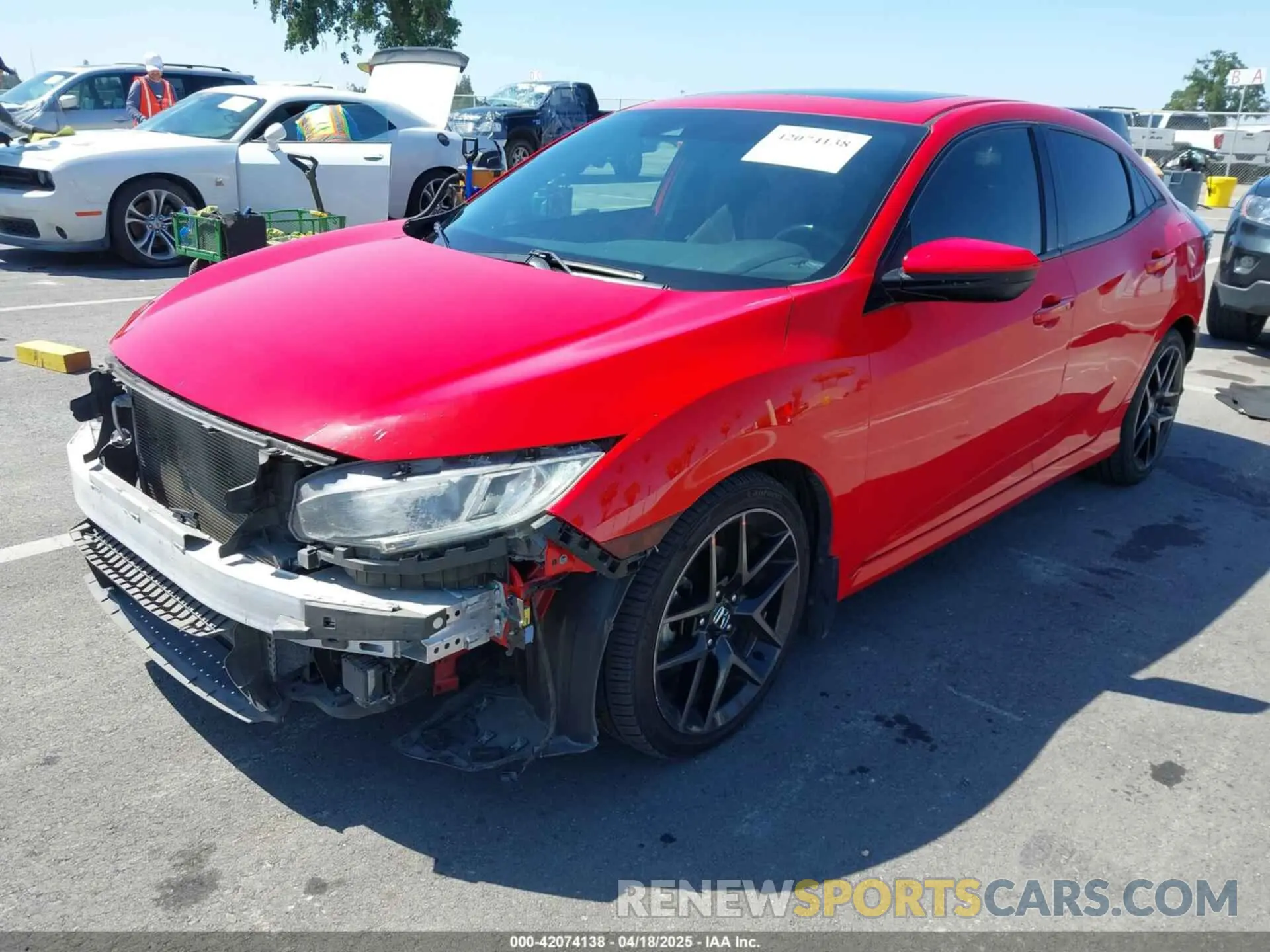 2 Photograph of a damaged car SHHFK7H62MU406017 HONDA CIVIC 2021