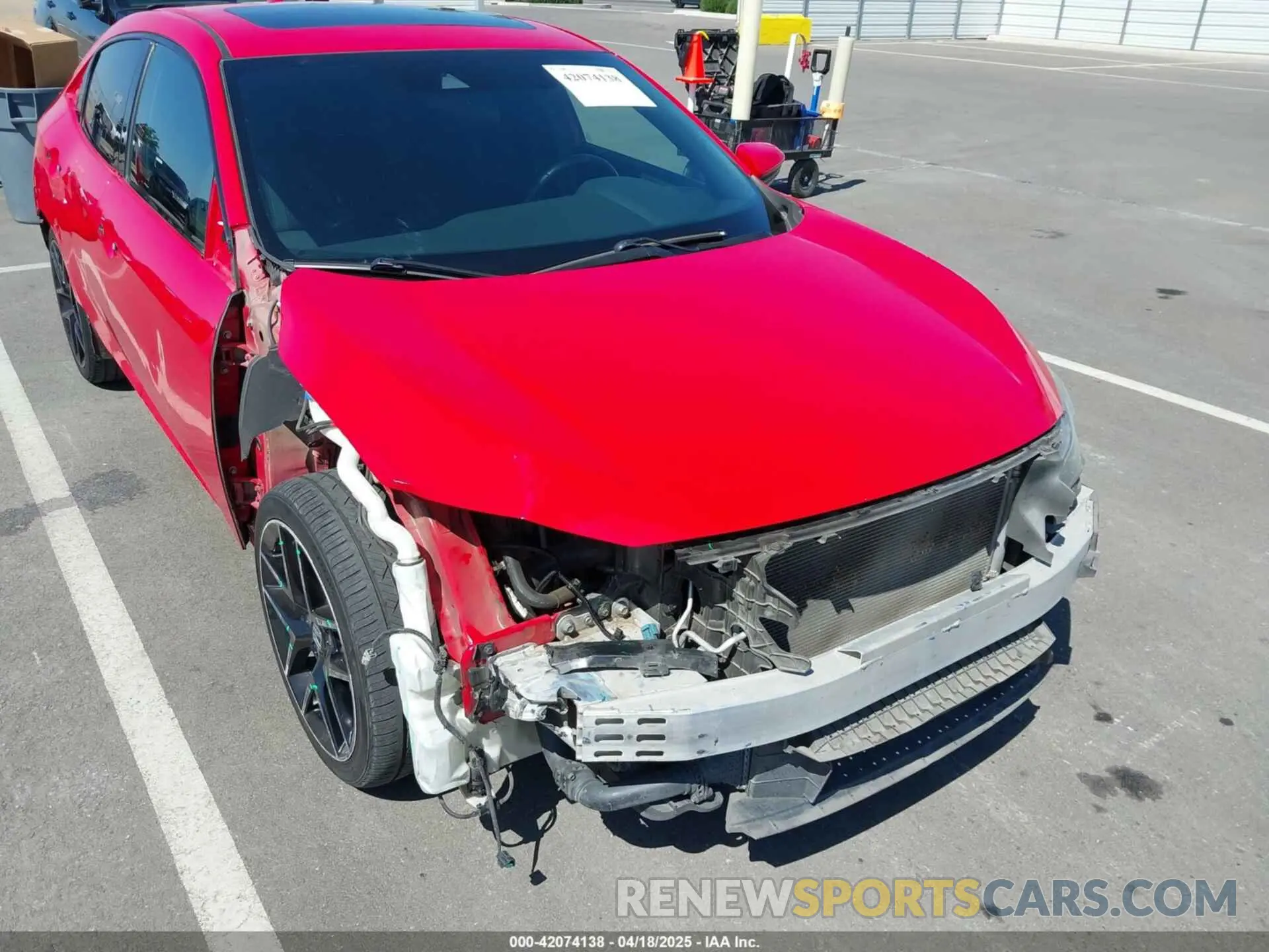 6 Photograph of a damaged car SHHFK7H62MU406017 HONDA CIVIC 2021
