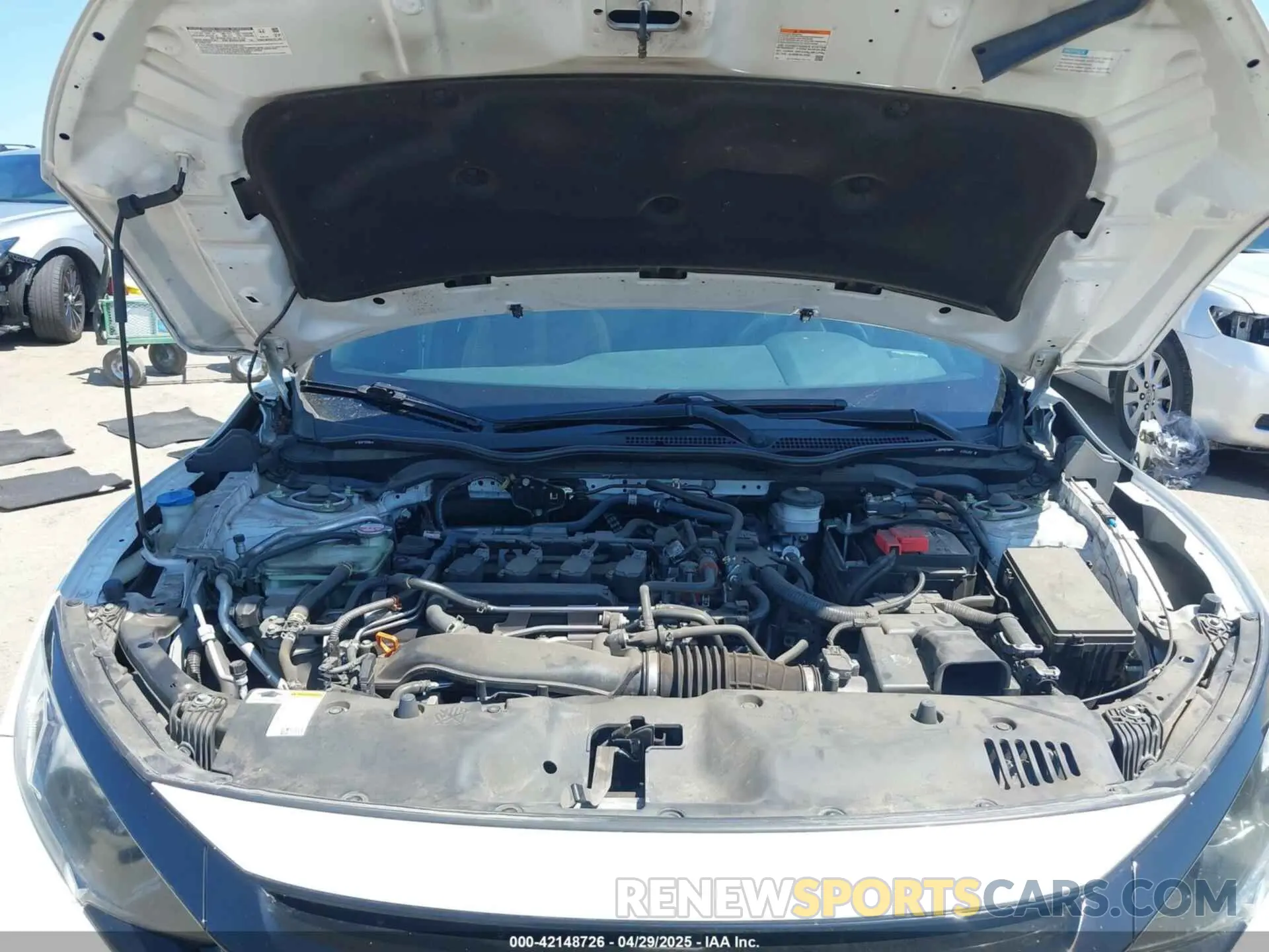 10 Photograph of a damaged car SHHFK7H62MU408933 HONDA CIVIC 2021