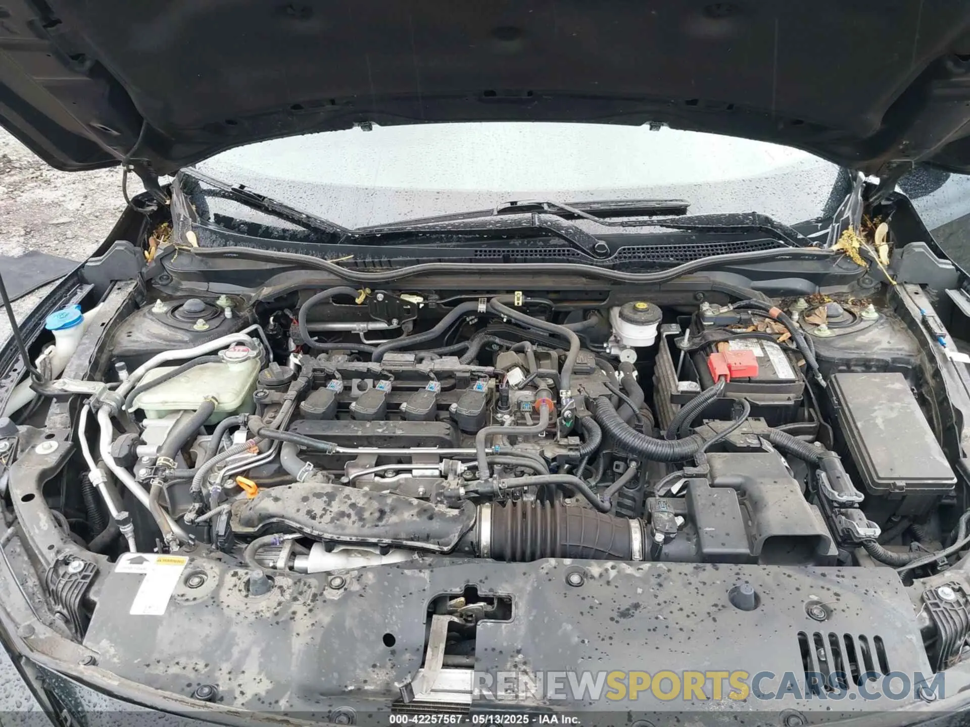 10 Photograph of a damaged car SHHFK7H62MU412027 HONDA CIVIC 2021
