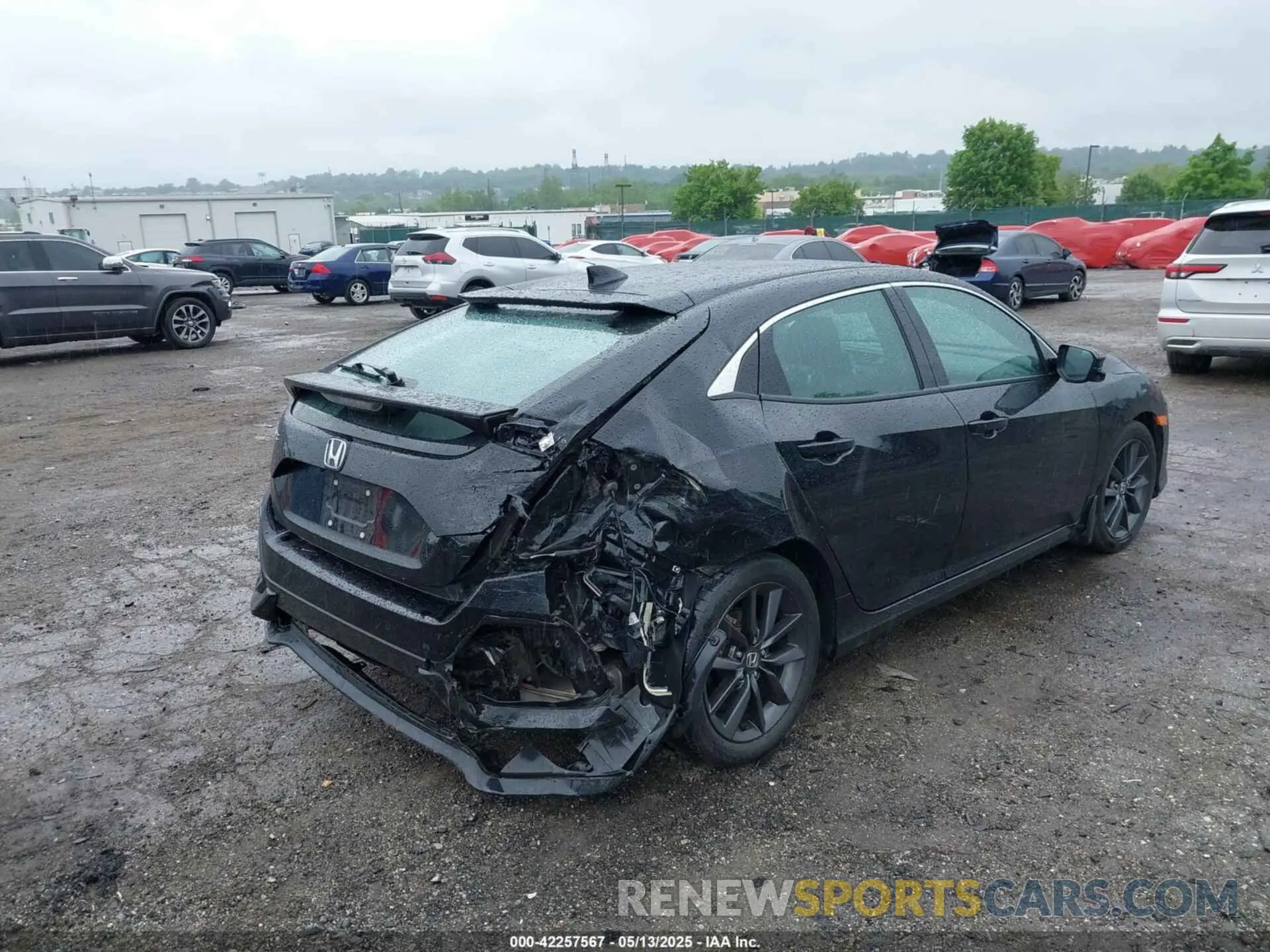6 Photograph of a damaged car SHHFK7H62MU412027 HONDA CIVIC 2021