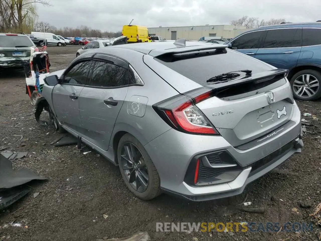 2 Photograph of a damaged car SHHFK7H62MU412531 HONDA CIVIC 2021
