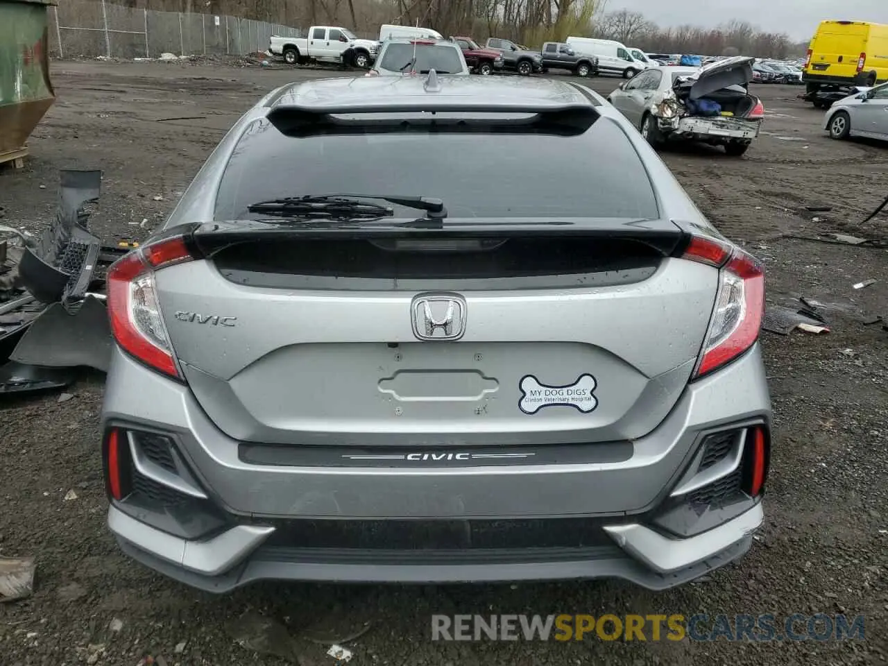 6 Photograph of a damaged car SHHFK7H62MU412531 HONDA CIVIC 2021
