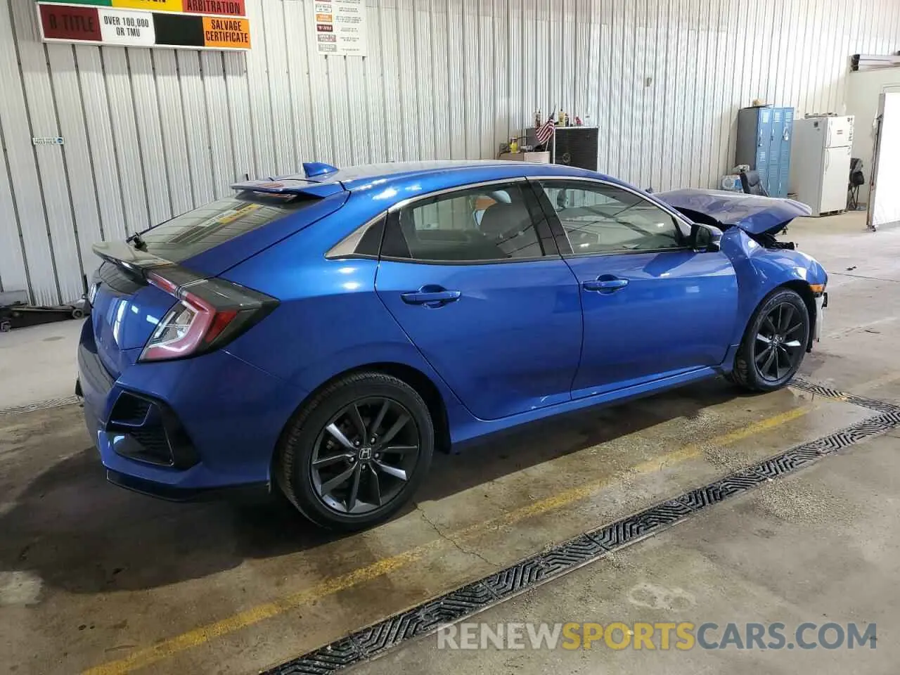 3 Photograph of a damaged car SHHFK7H62MU416515 HONDA CIVIC 2021