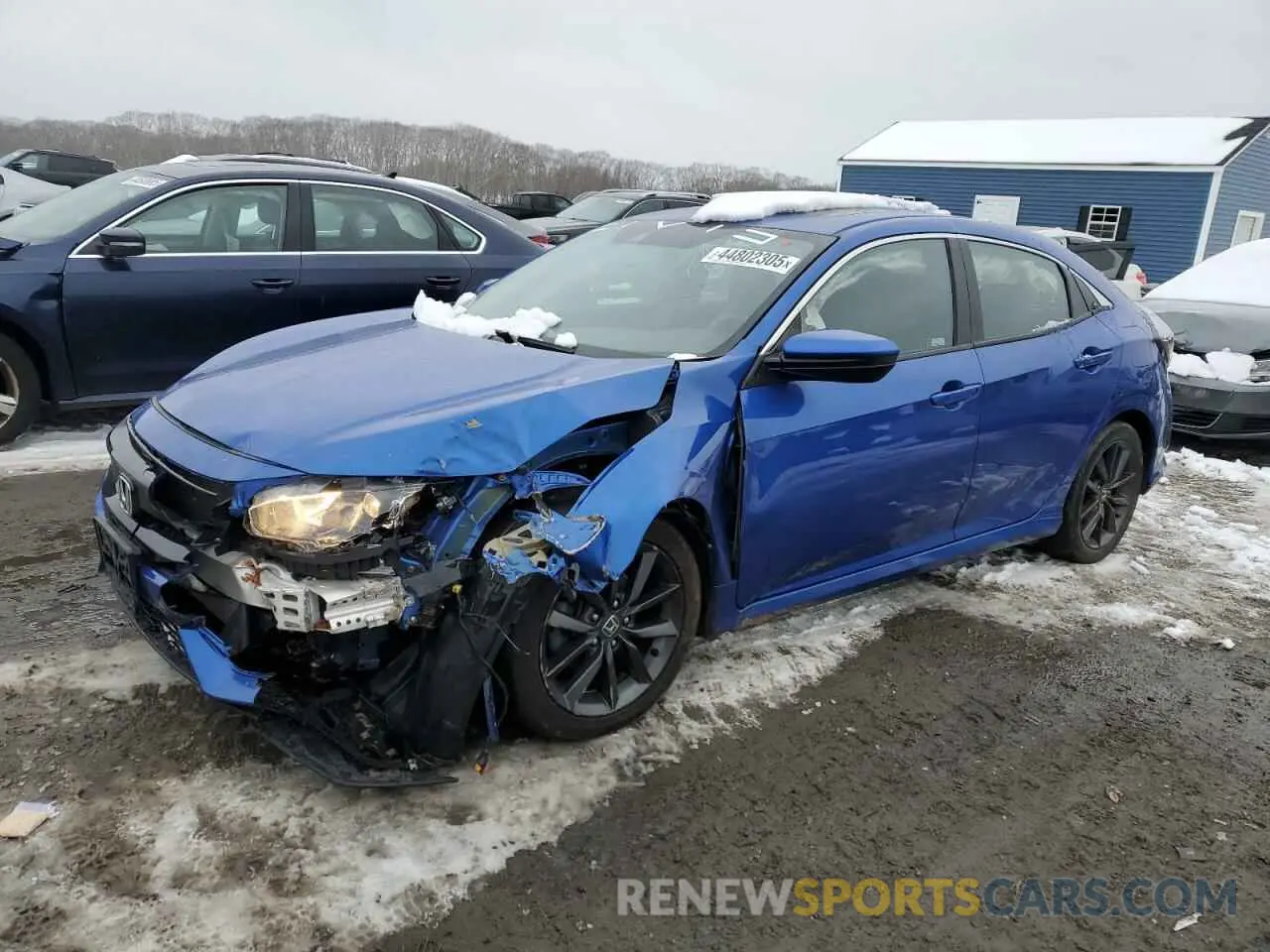 1 Photograph of a damaged car SHHFK7H62MU416613 HONDA CIVIC 2021