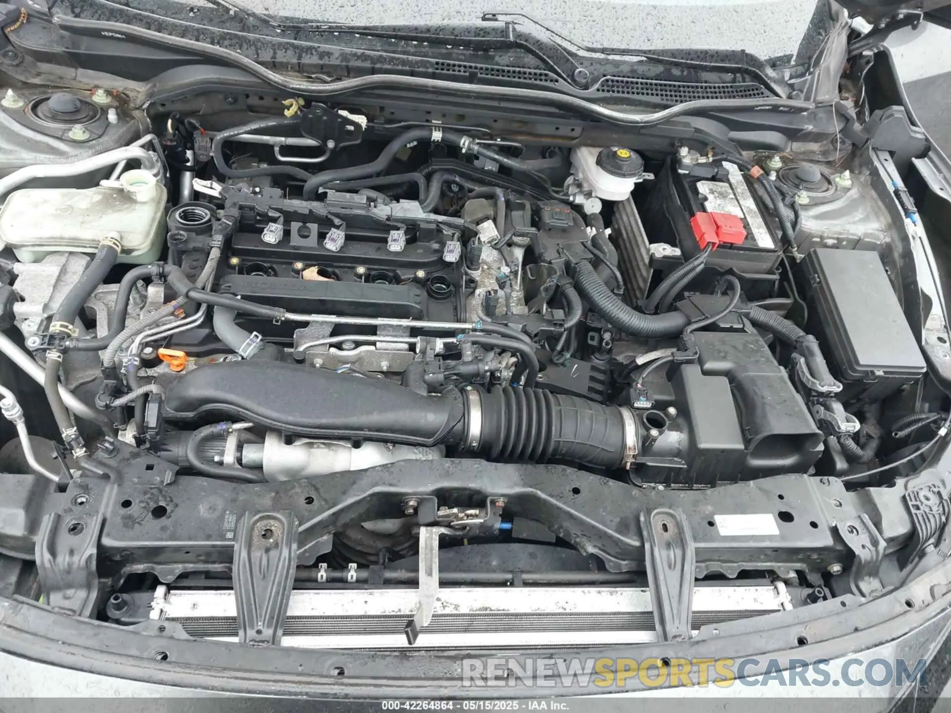 10 Photograph of a damaged car SHHFK7H62MU422203 HONDA CIVIC 2021