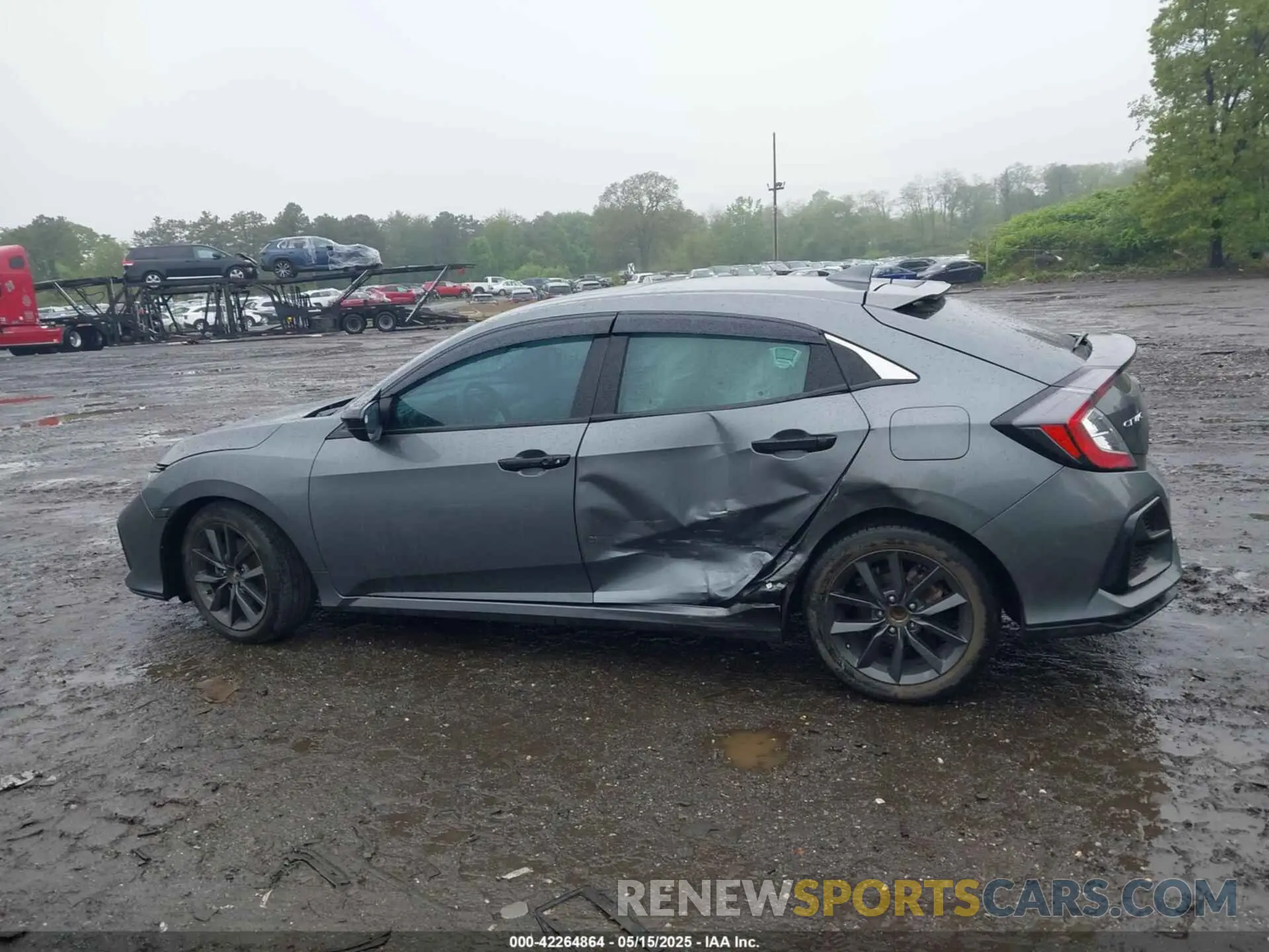 14 Photograph of a damaged car SHHFK7H62MU422203 HONDA CIVIC 2021