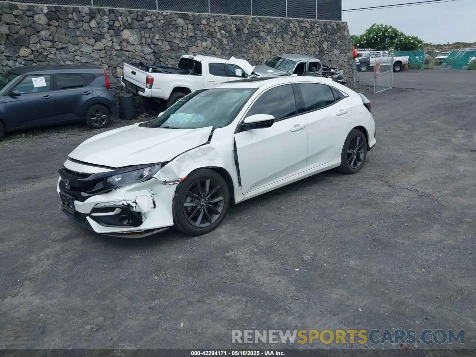 2 Photograph of a damaged car SHHFK7H63MU215867 HONDA CIVIC 2021
