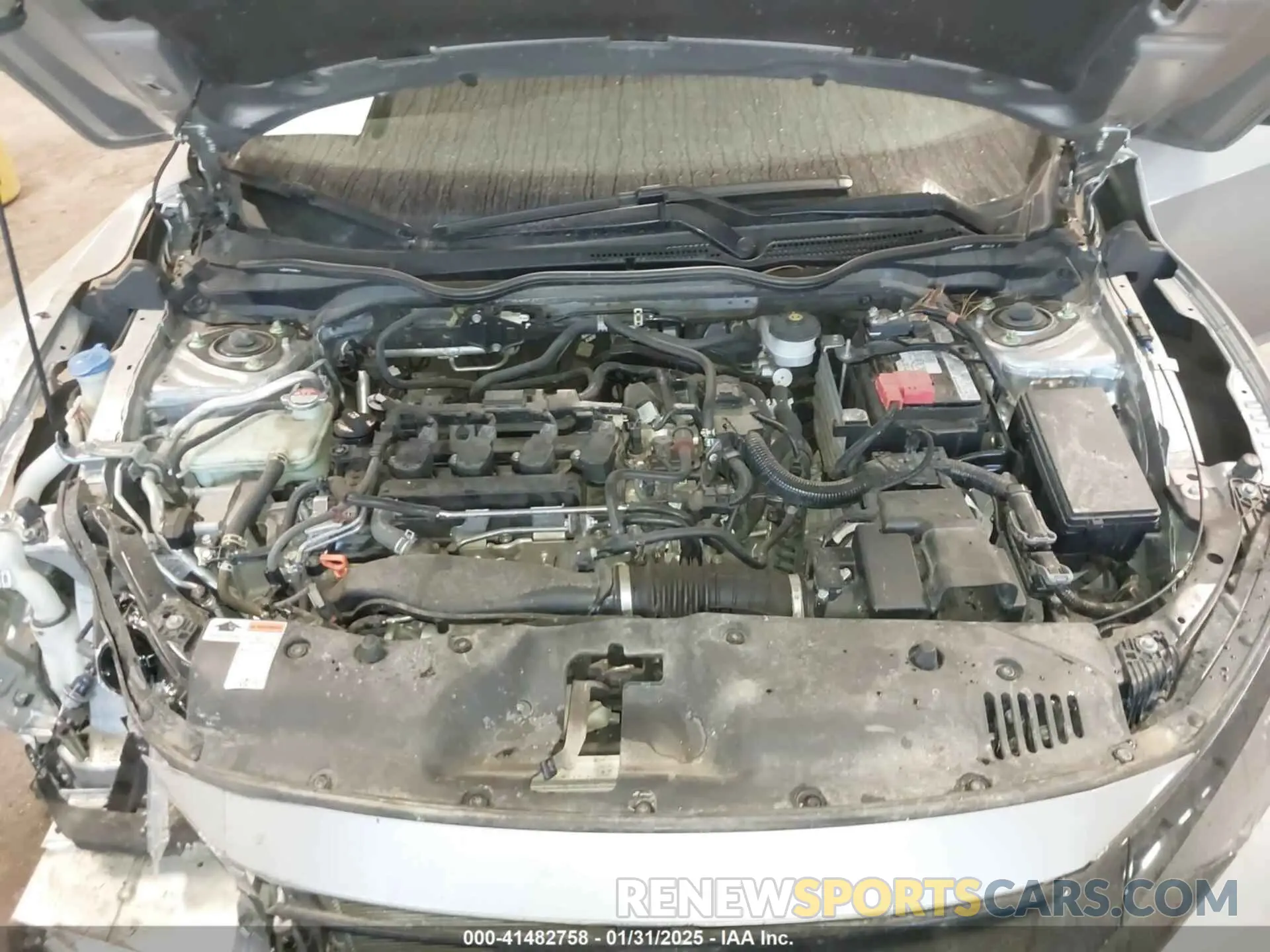 10 Photograph of a damaged car SHHFK7H63MU227517 HONDA CIVIC 2021