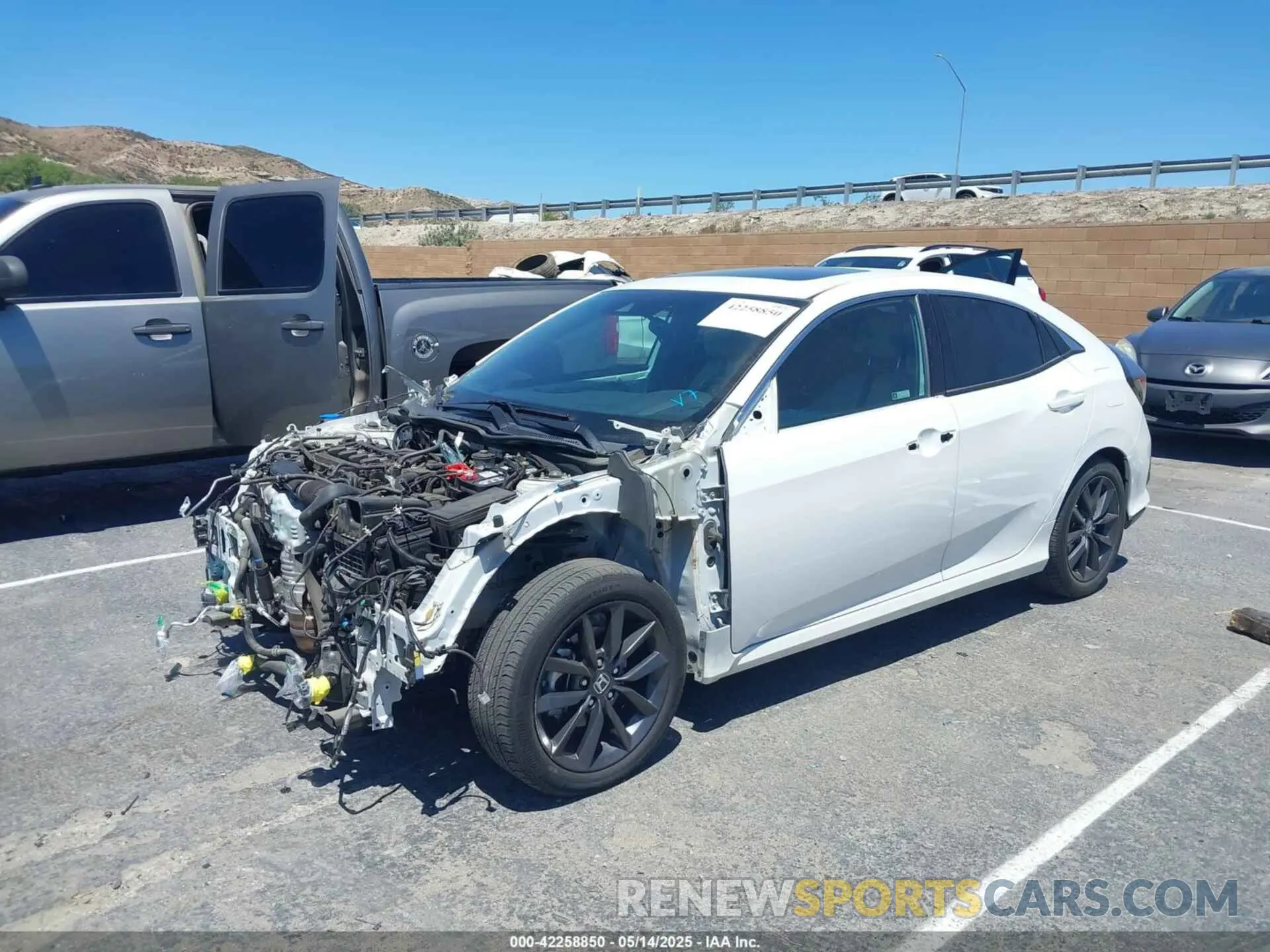 2 Photograph of a damaged car SHHFK7H64MU207325 HONDA CIVIC 2021