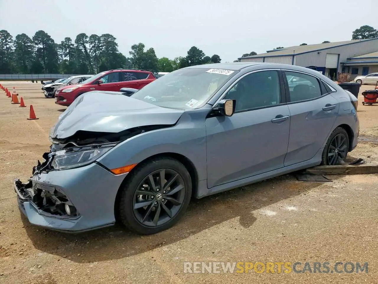 1 Photograph of a damaged car SHHFK7H64MU214730 HONDA CIVIC 2021