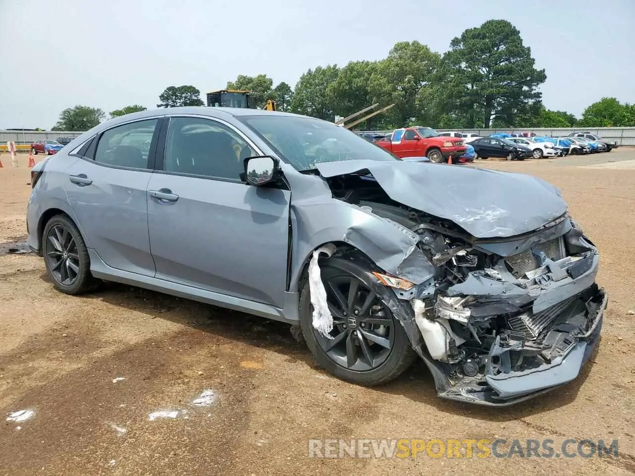 4 Photograph of a damaged car SHHFK7H64MU214730 HONDA CIVIC 2021