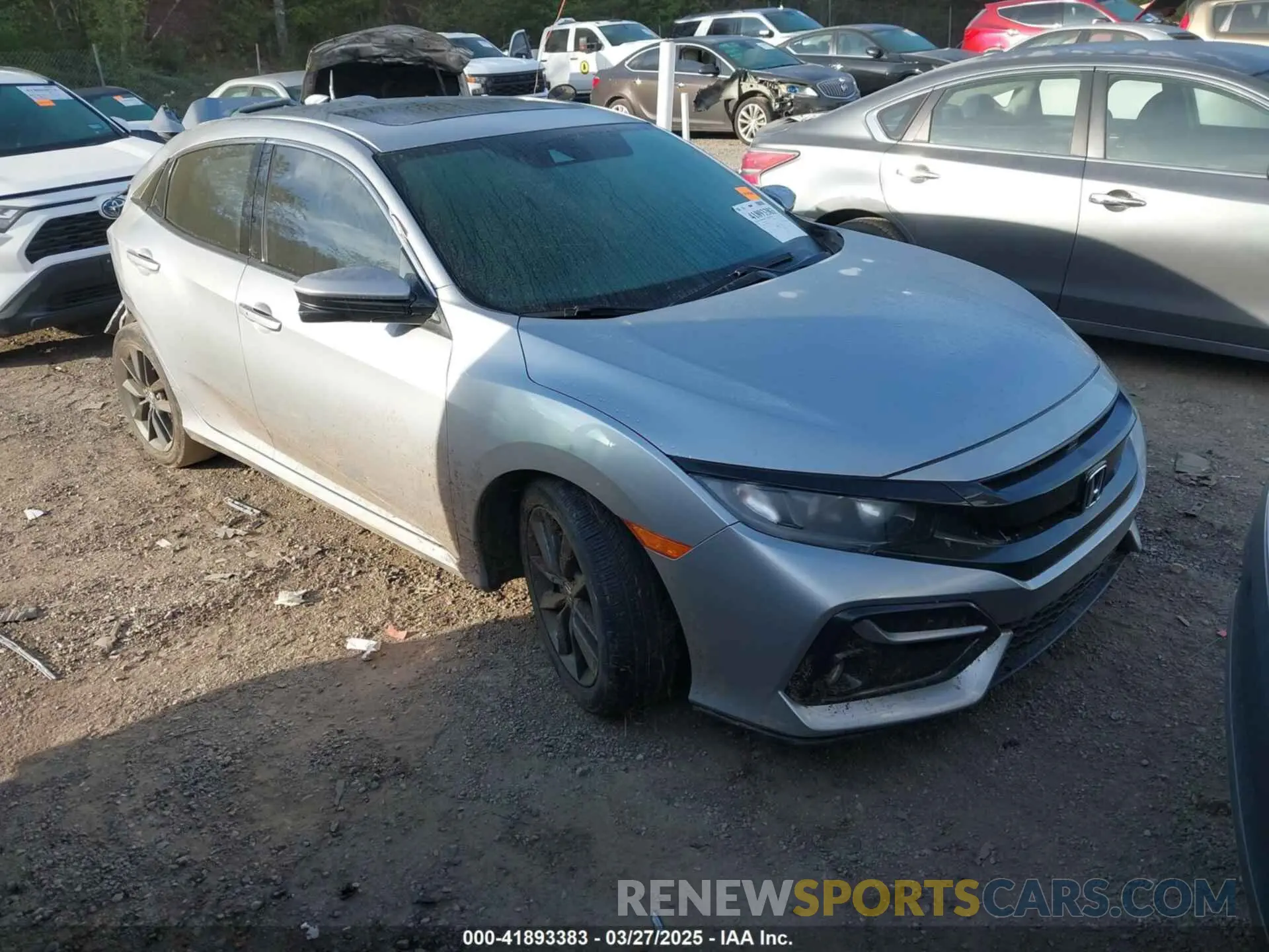 1 Photograph of a damaged car SHHFK7H64MU230166 HONDA CIVIC 2021