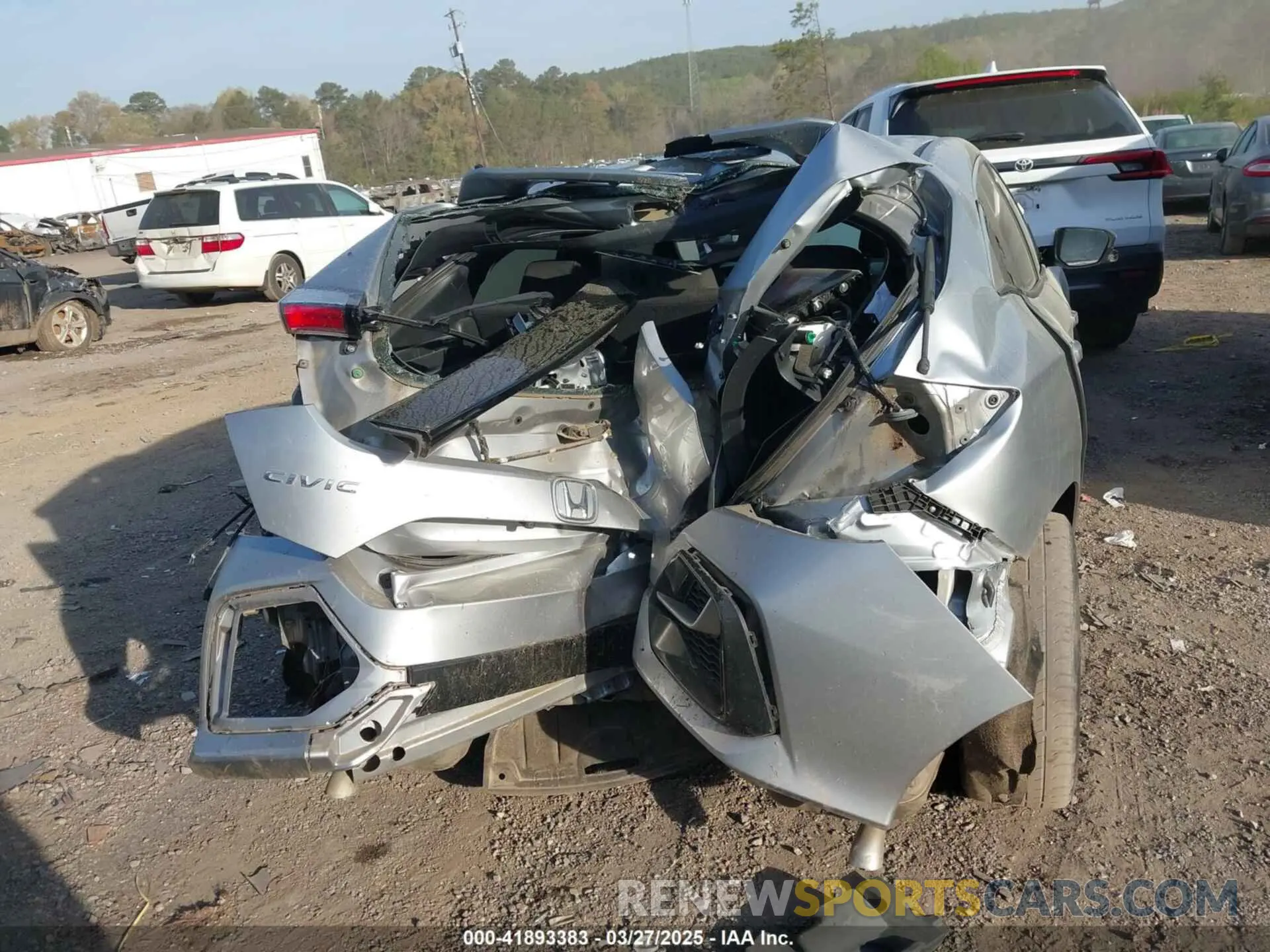 15 Photograph of a damaged car SHHFK7H64MU230166 HONDA CIVIC 2021