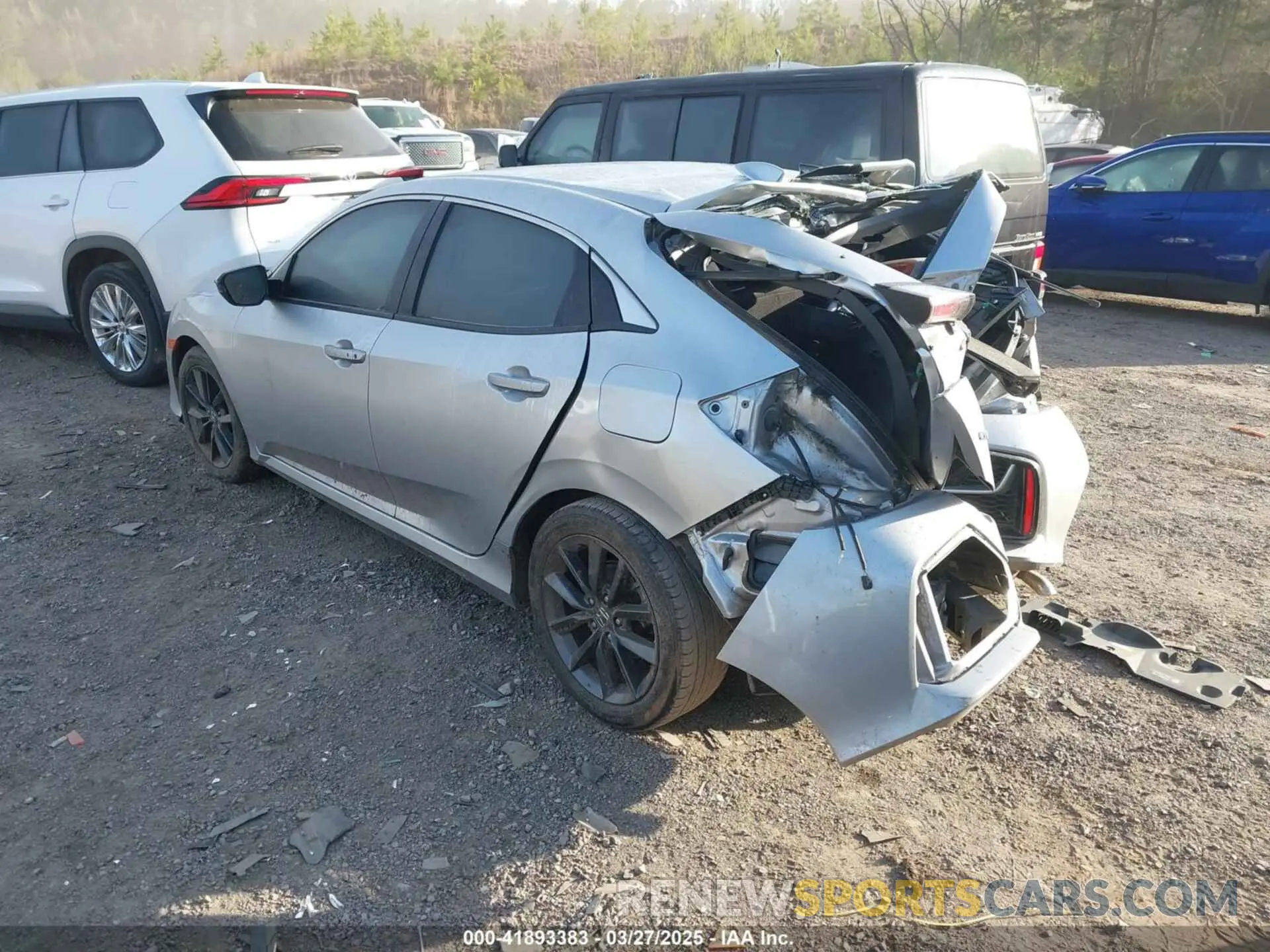 3 Photograph of a damaged car SHHFK7H64MU230166 HONDA CIVIC 2021