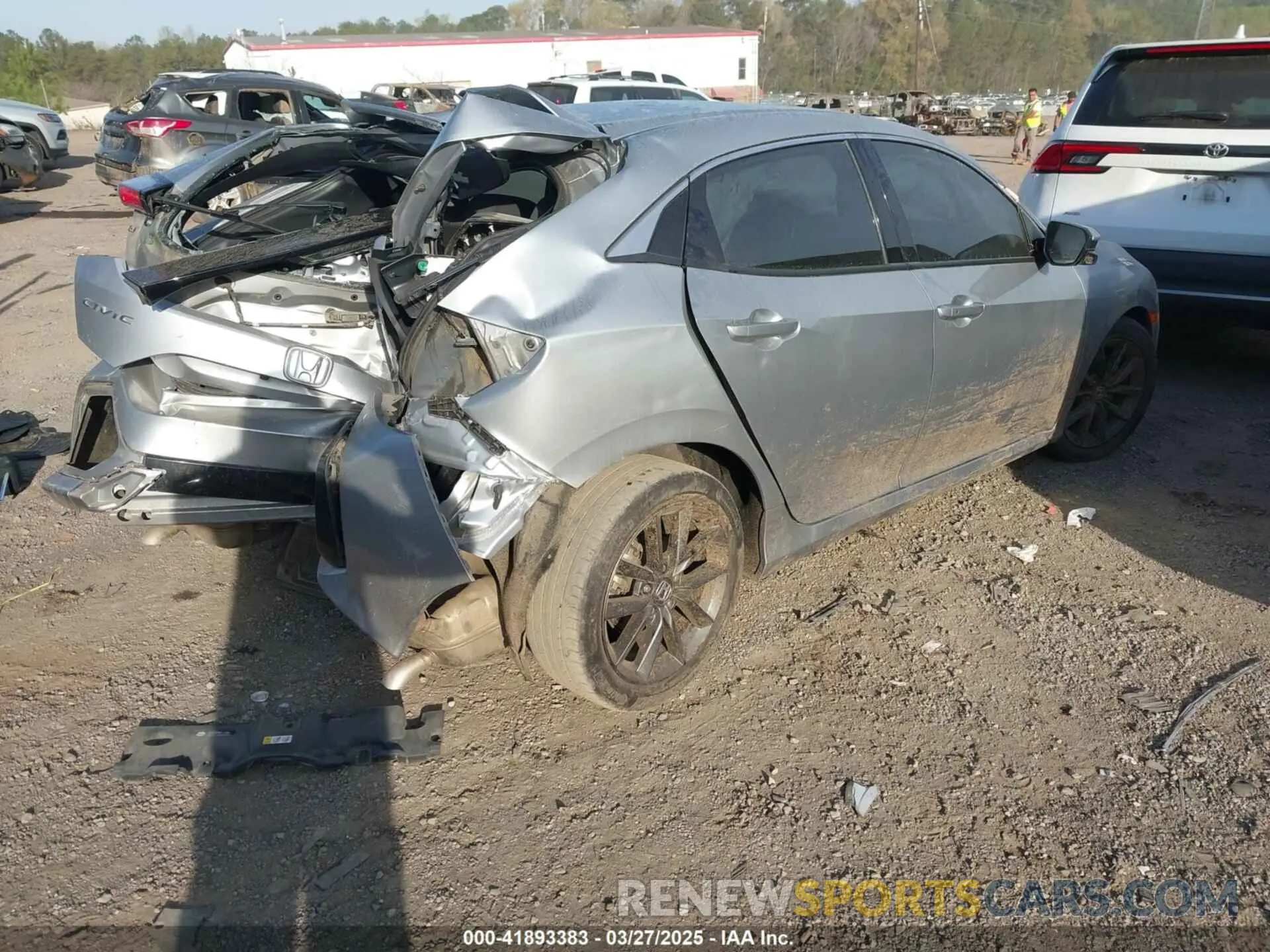 4 Photograph of a damaged car SHHFK7H64MU230166 HONDA CIVIC 2021