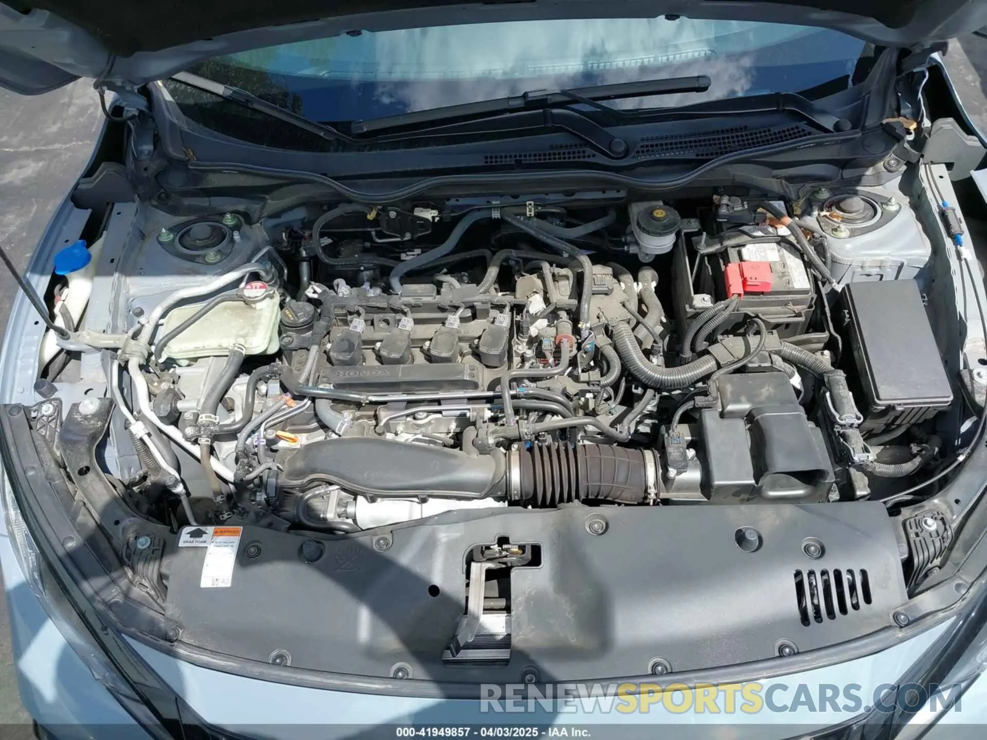 10 Photograph of a damaged car SHHFK7H64MU408691 HONDA CIVIC 2021