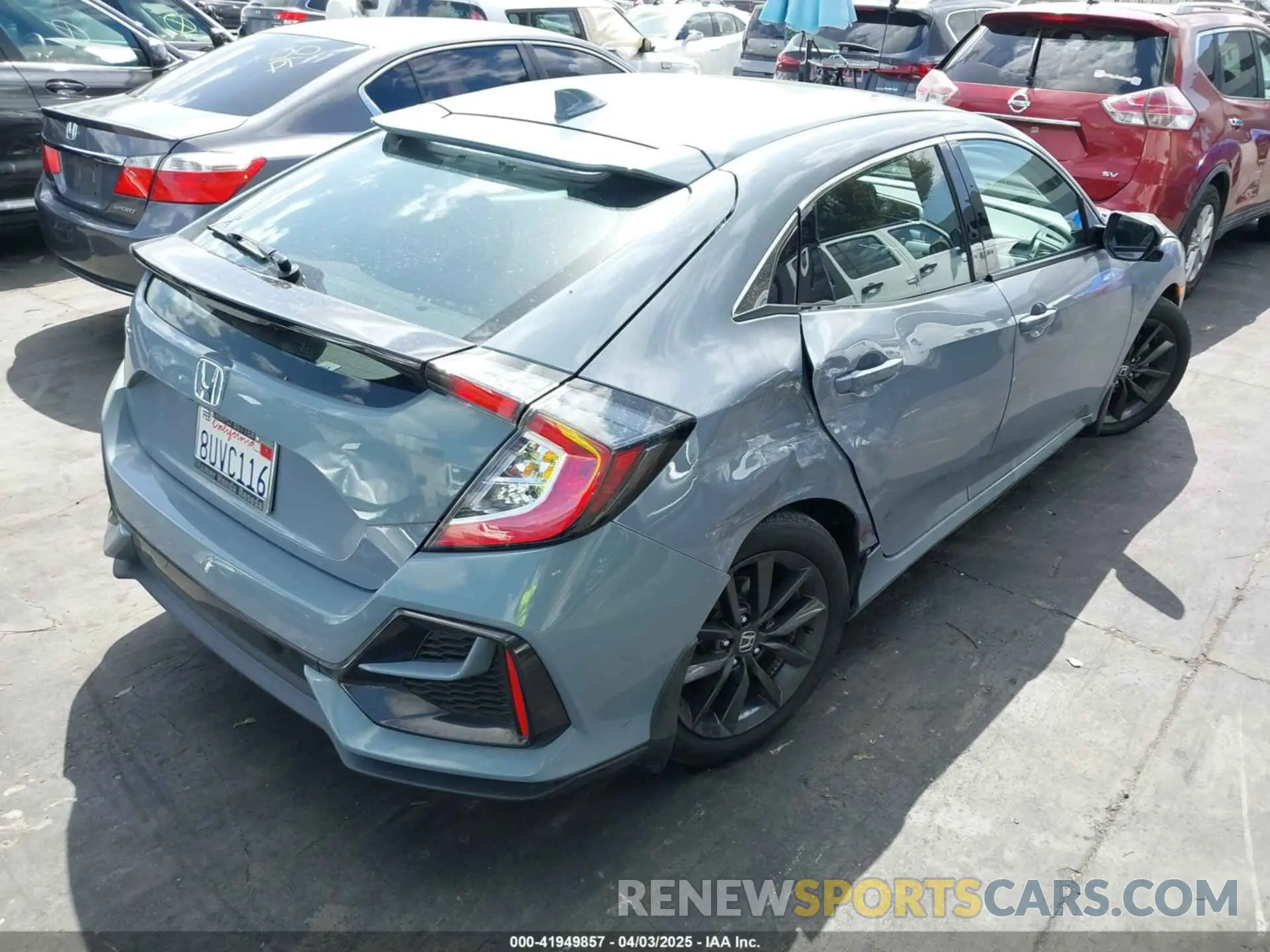 4 Photograph of a damaged car SHHFK7H64MU408691 HONDA CIVIC 2021