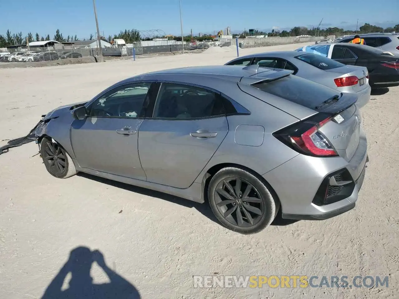 2 Photograph of a damaged car SHHFK7H64MU419657 HONDA CIVIC 2021