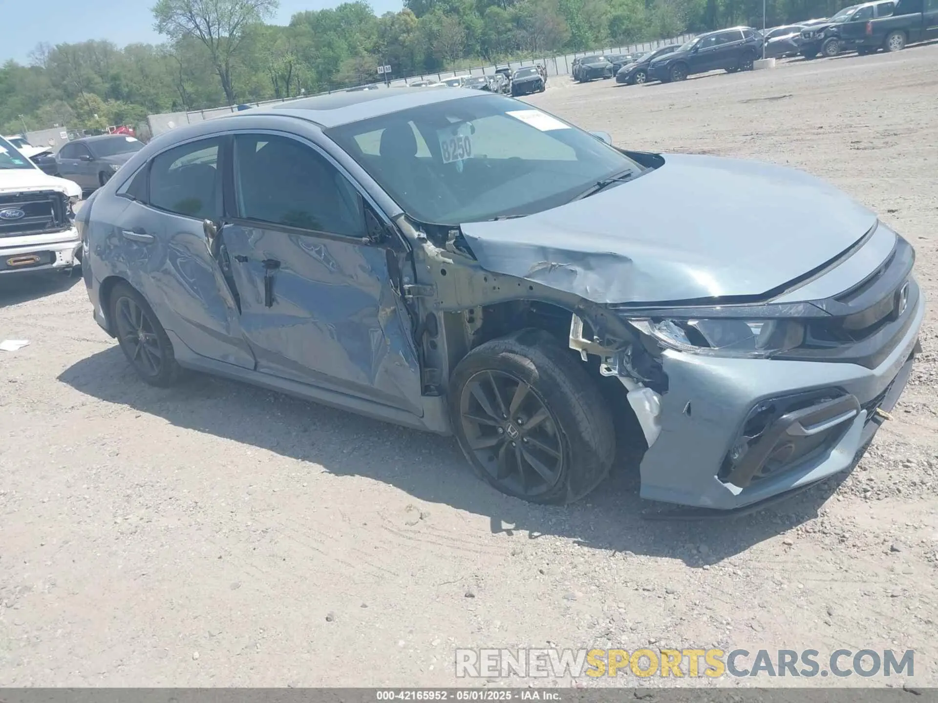 1 Photograph of a damaged car SHHFK7H64MU425457 HONDA CIVIC 2021