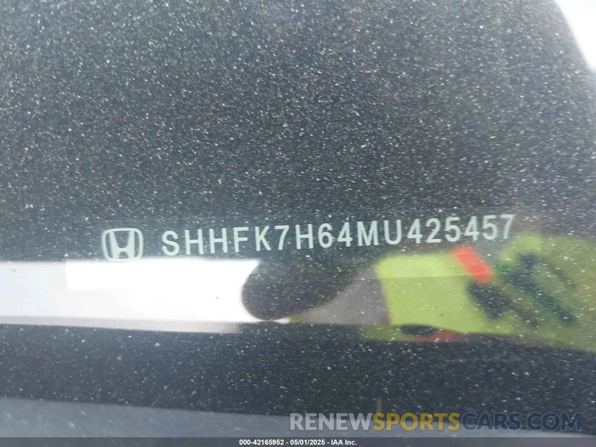 9 Photograph of a damaged car SHHFK7H64MU425457 HONDA CIVIC 2021