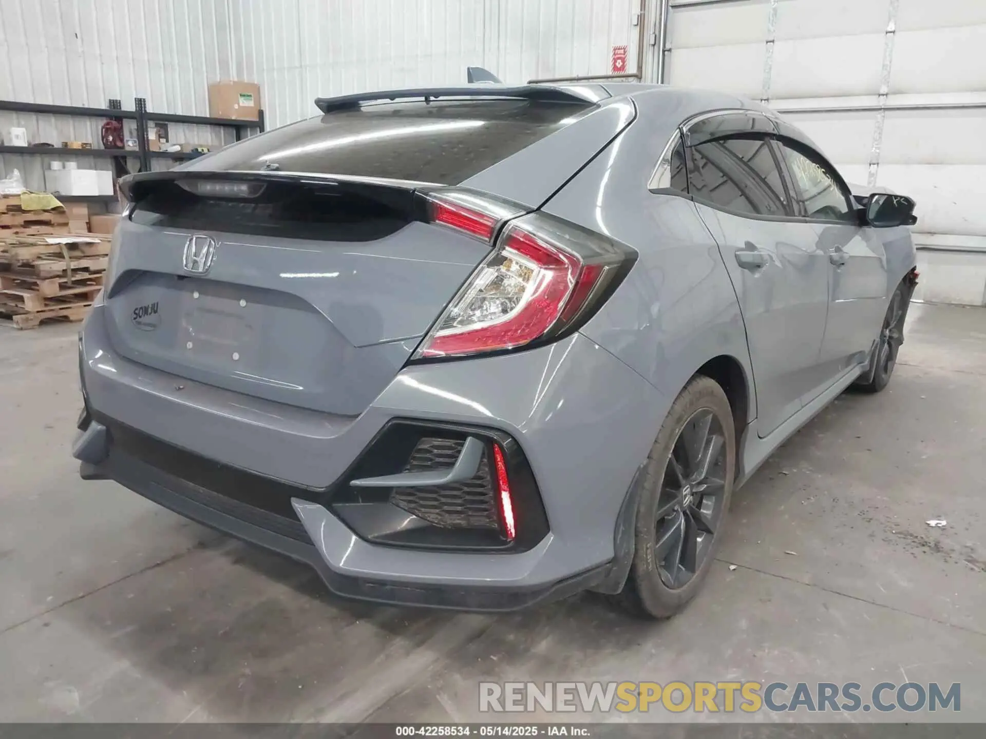 4 Photograph of a damaged car SHHFK7H65MU208127 HONDA CIVIC 2021