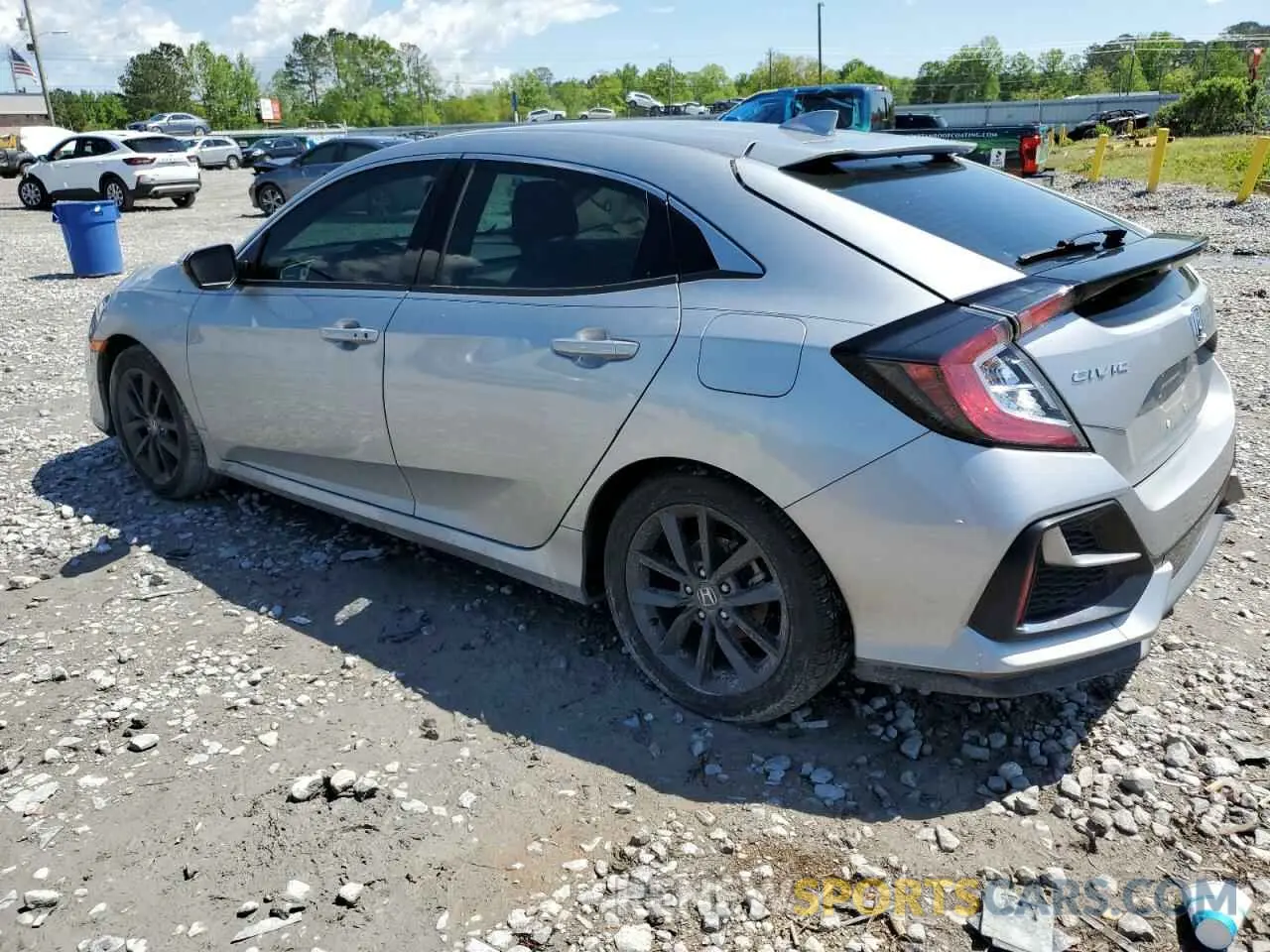 2 Photograph of a damaged car SHHFK7H65MU216325 HONDA CIVIC 2021