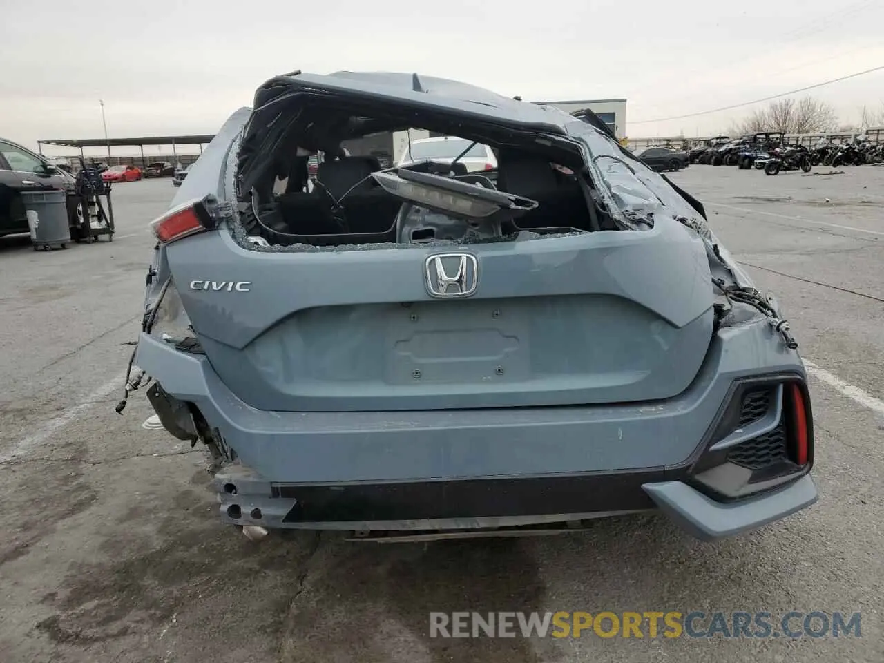 6 Photograph of a damaged car SHHFK7H65MU218592 HONDA CIVIC 2021