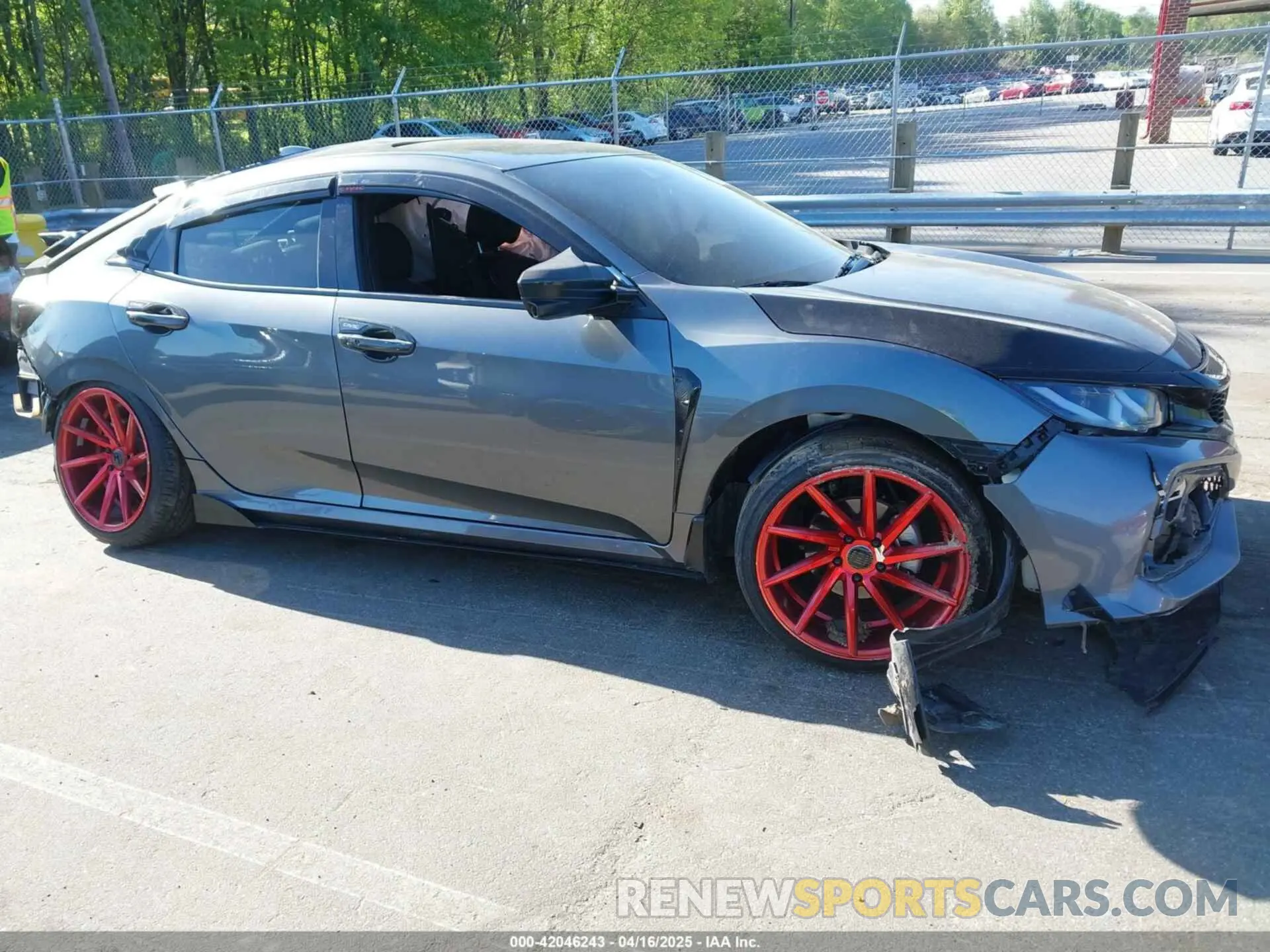 14 Photograph of a damaged car SHHFK7H65MU232699 HONDA CIVIC 2021