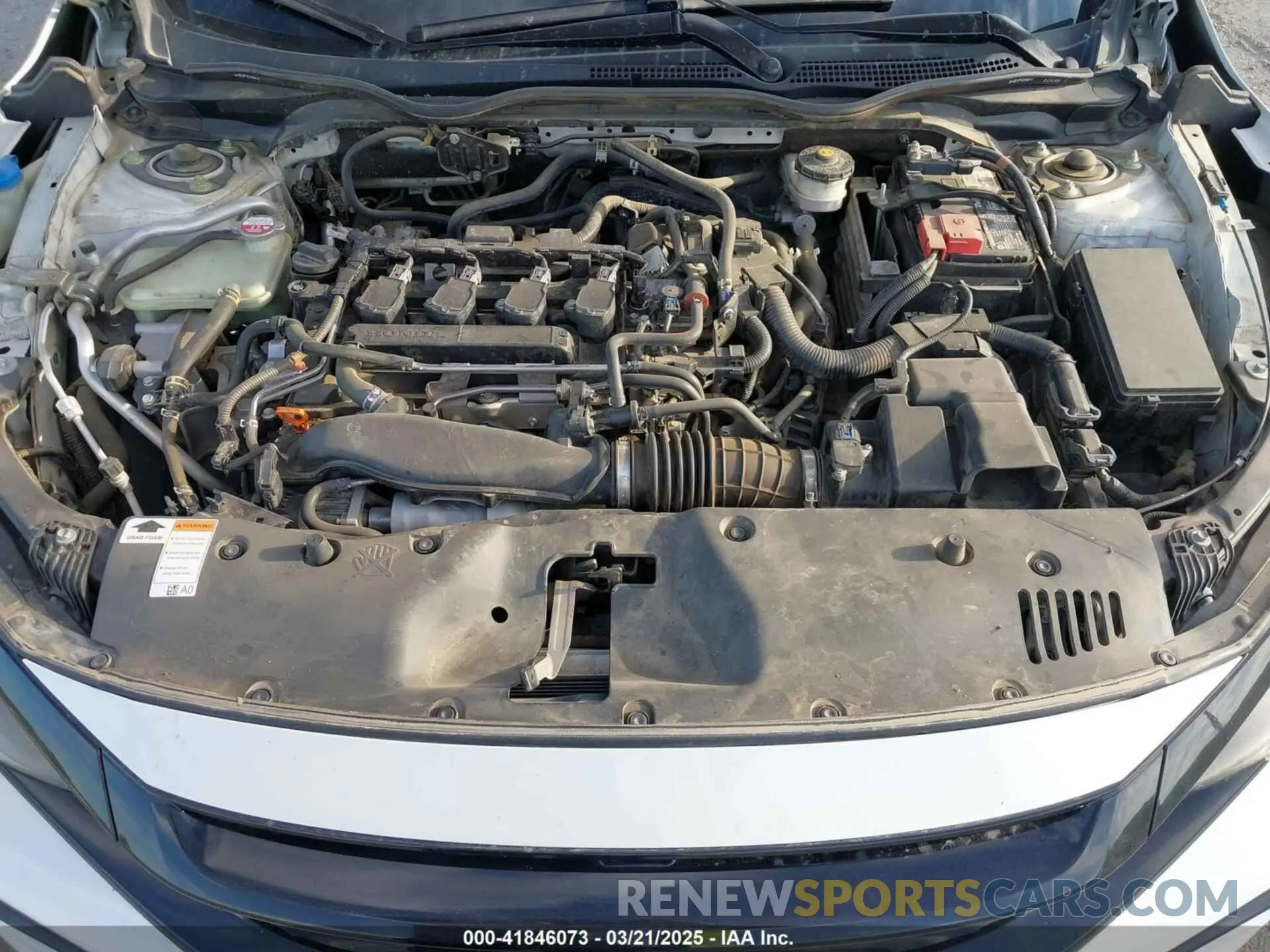 10 Photograph of a damaged car SHHFK7H65MU404956 HONDA CIVIC 2021