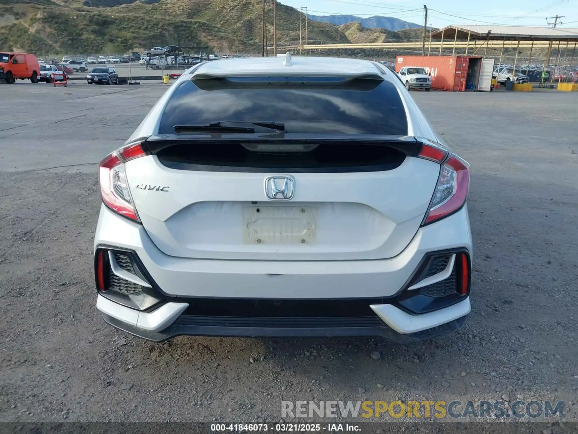 16 Photograph of a damaged car SHHFK7H65MU404956 HONDA CIVIC 2021
