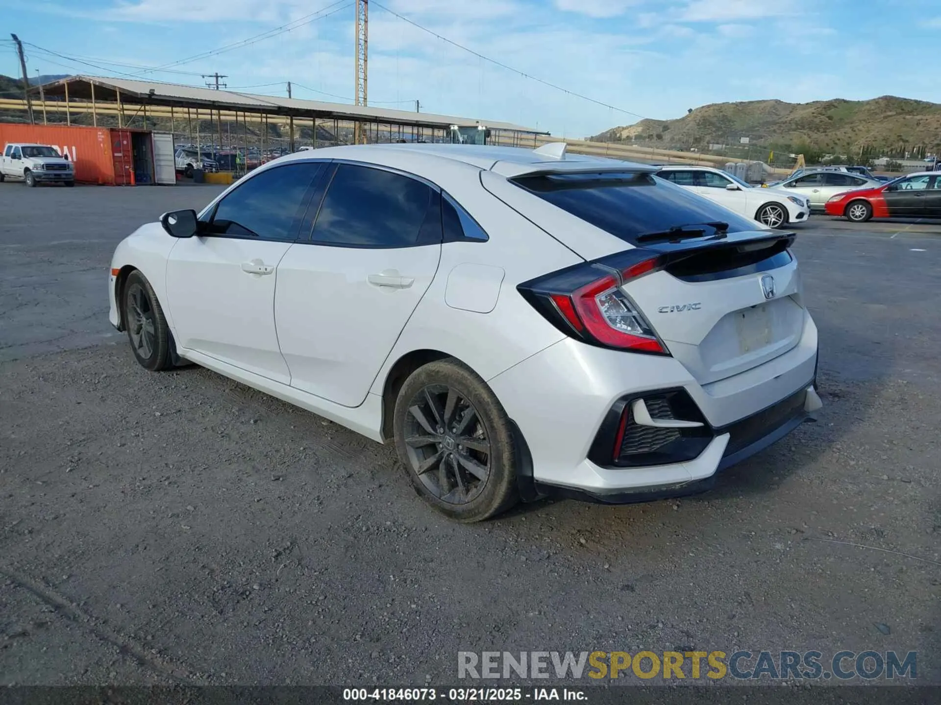 3 Photograph of a damaged car SHHFK7H65MU404956 HONDA CIVIC 2021