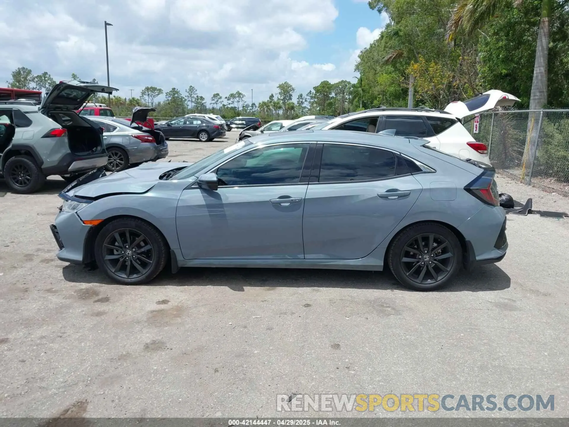14 Photograph of a damaged car SHHFK7H66MU203194 HONDA CIVIC 2021