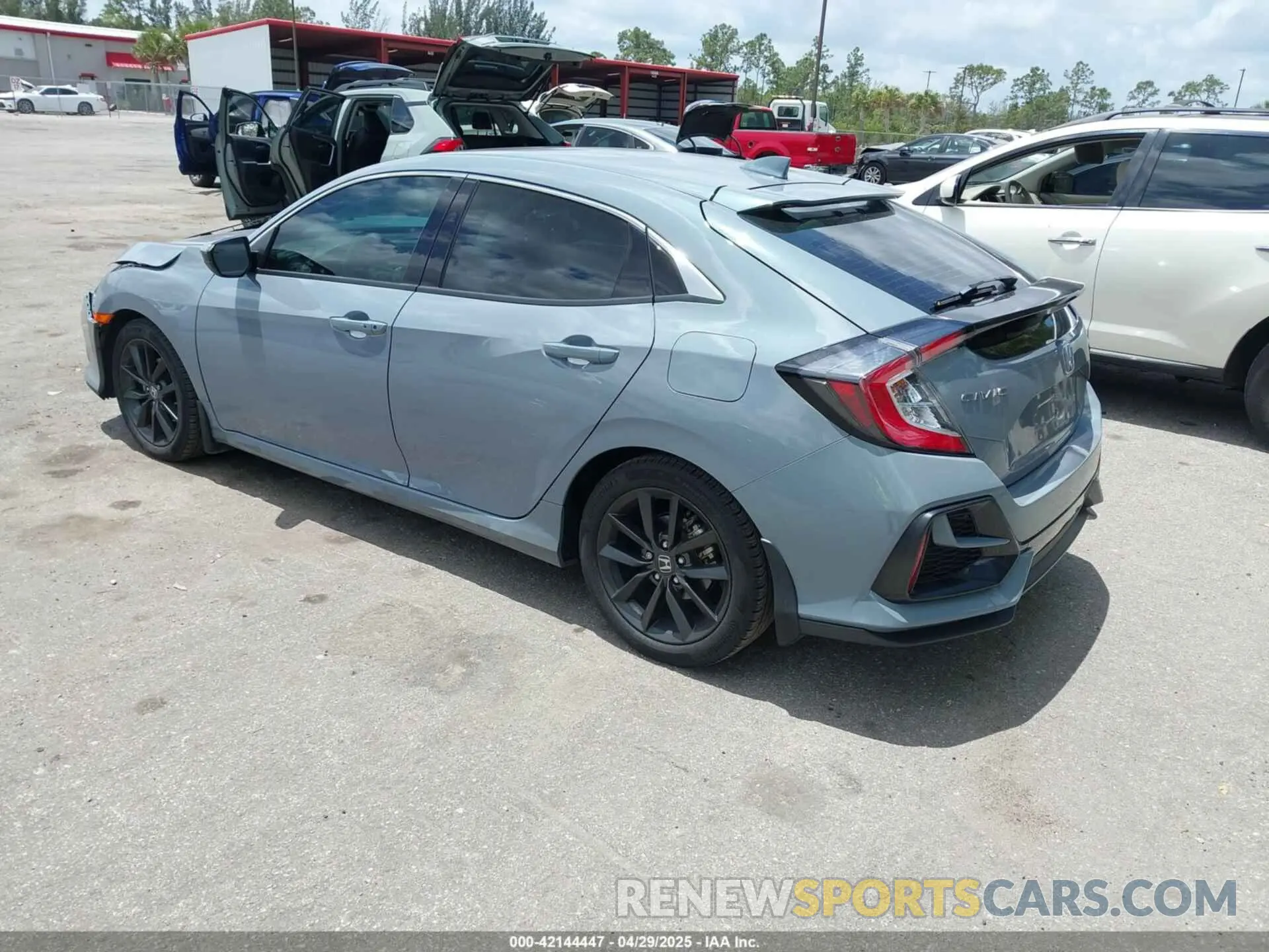 3 Photograph of a damaged car SHHFK7H66MU203194 HONDA CIVIC 2021