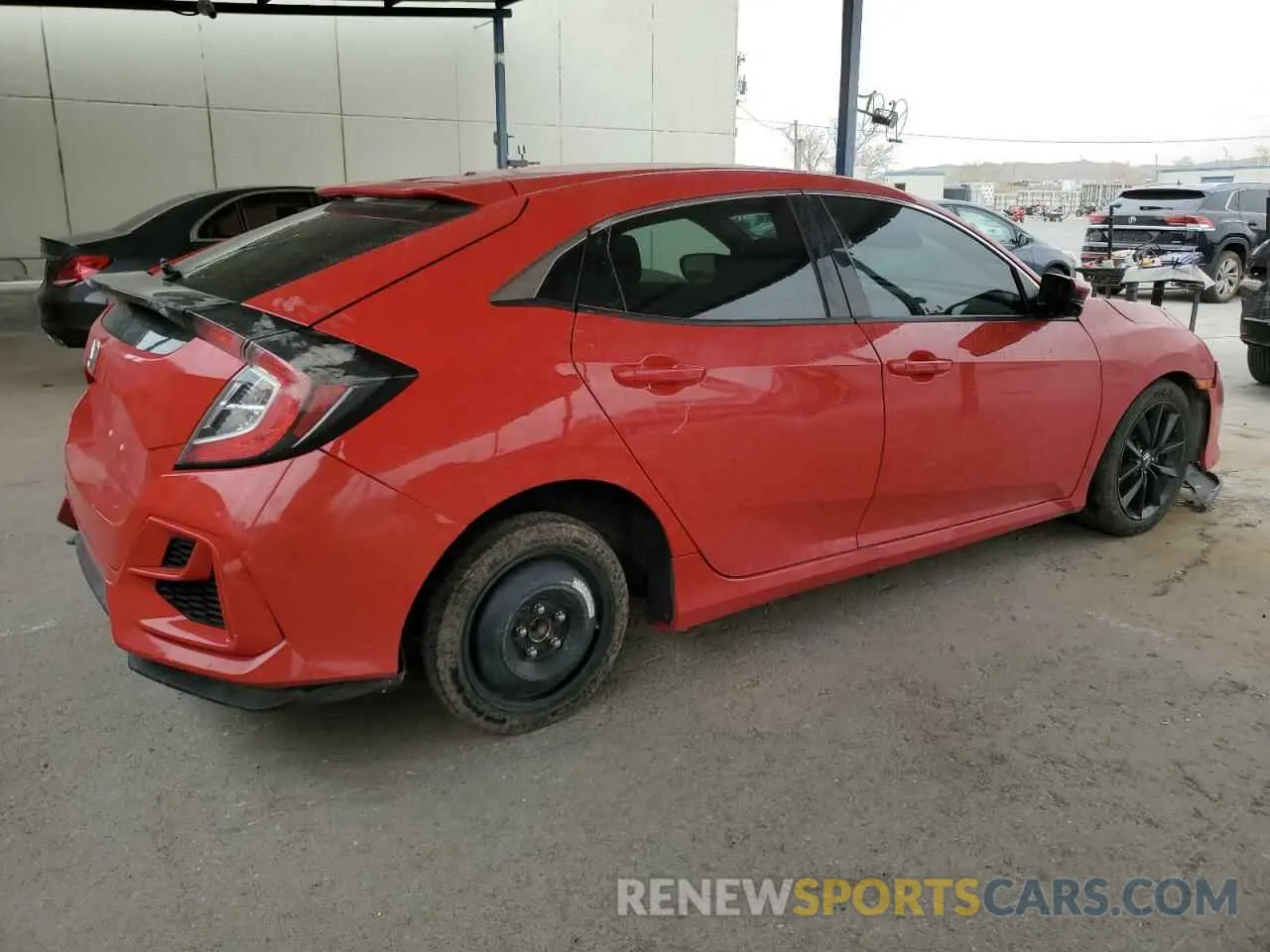 3 Photograph of a damaged car SHHFK7H66MU206726 HONDA CIVIC 2021