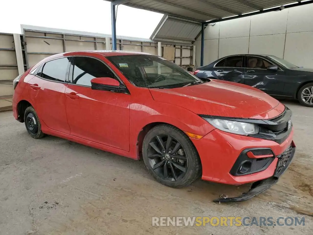 4 Photograph of a damaged car SHHFK7H66MU206726 HONDA CIVIC 2021