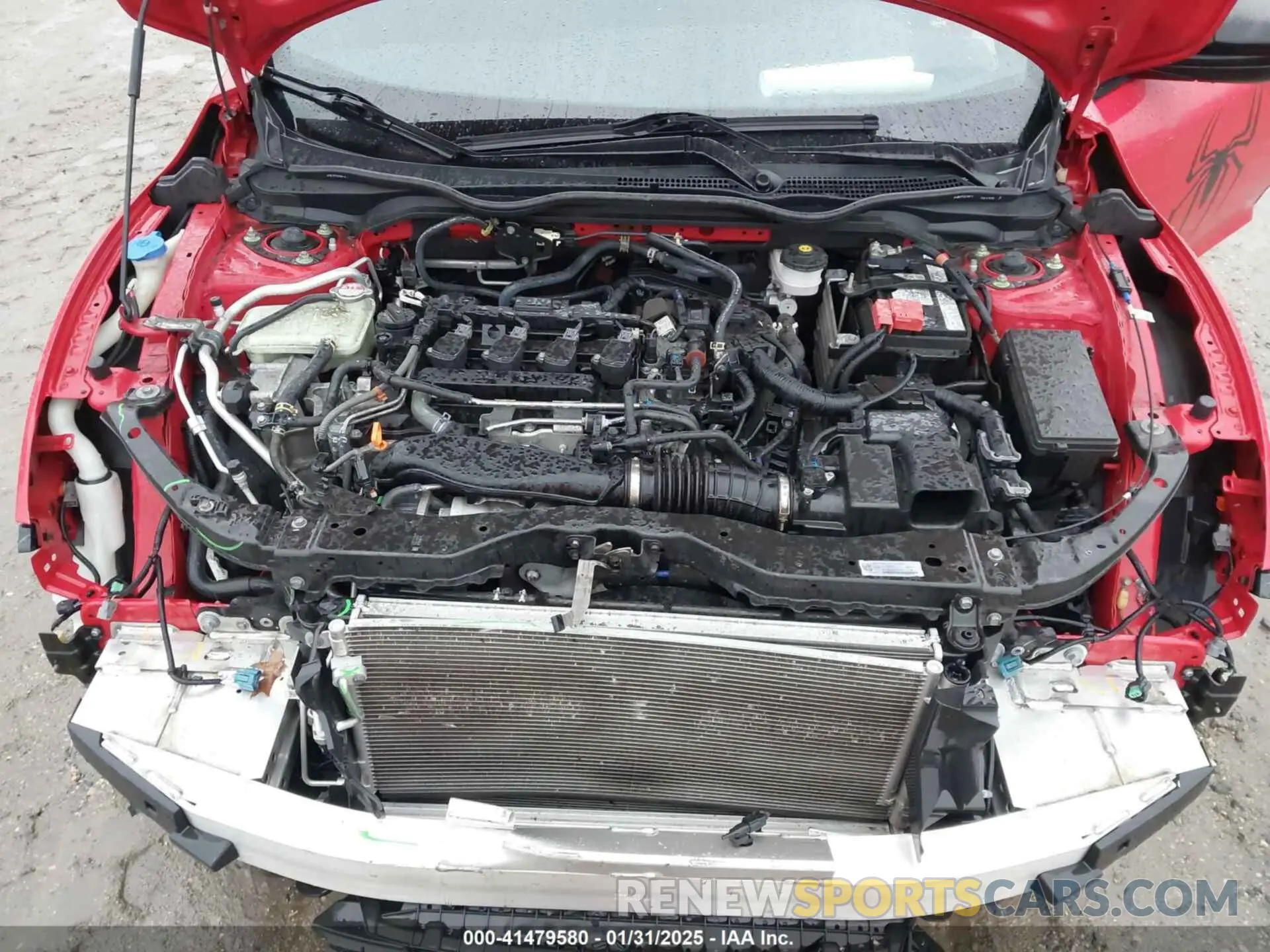 10 Photograph of a damaged car SHHFK7H66MU404187 HONDA CIVIC 2021