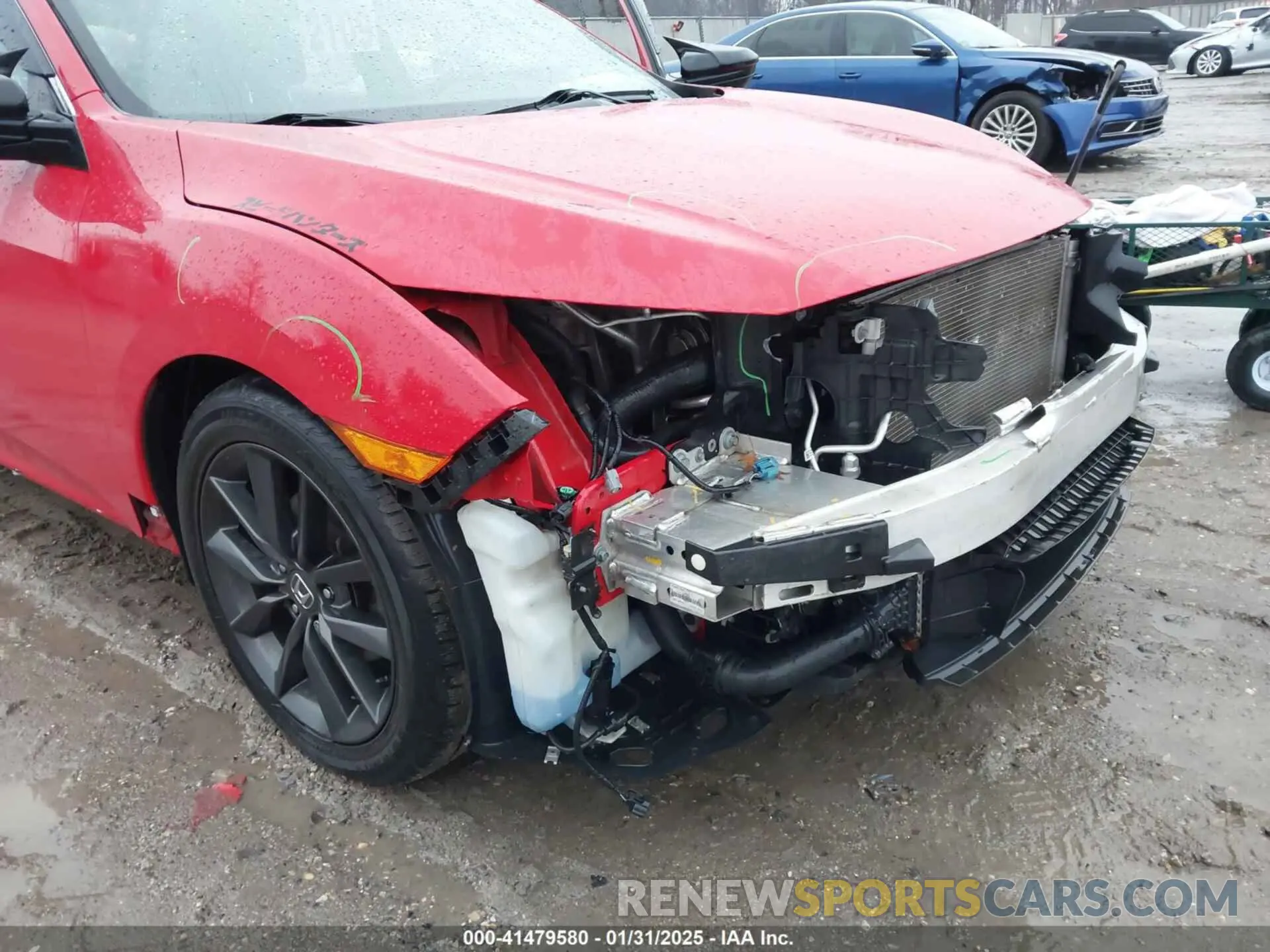 17 Photograph of a damaged car SHHFK7H66MU404187 HONDA CIVIC 2021