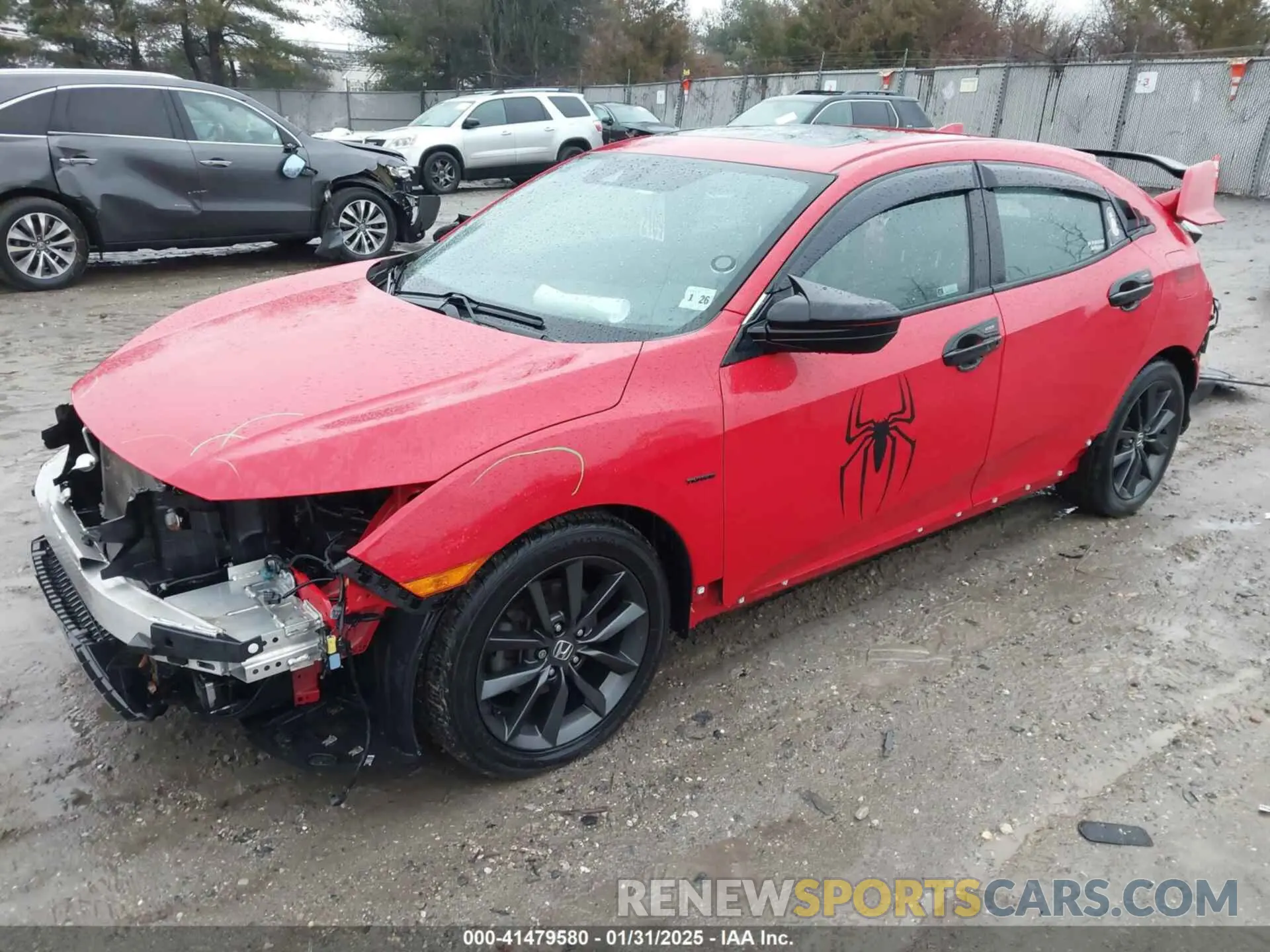 2 Photograph of a damaged car SHHFK7H66MU404187 HONDA CIVIC 2021