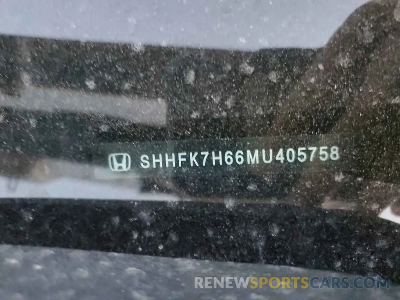 13 Photograph of a damaged car SHHFK7H66MU405758 HONDA CIVIC 2021