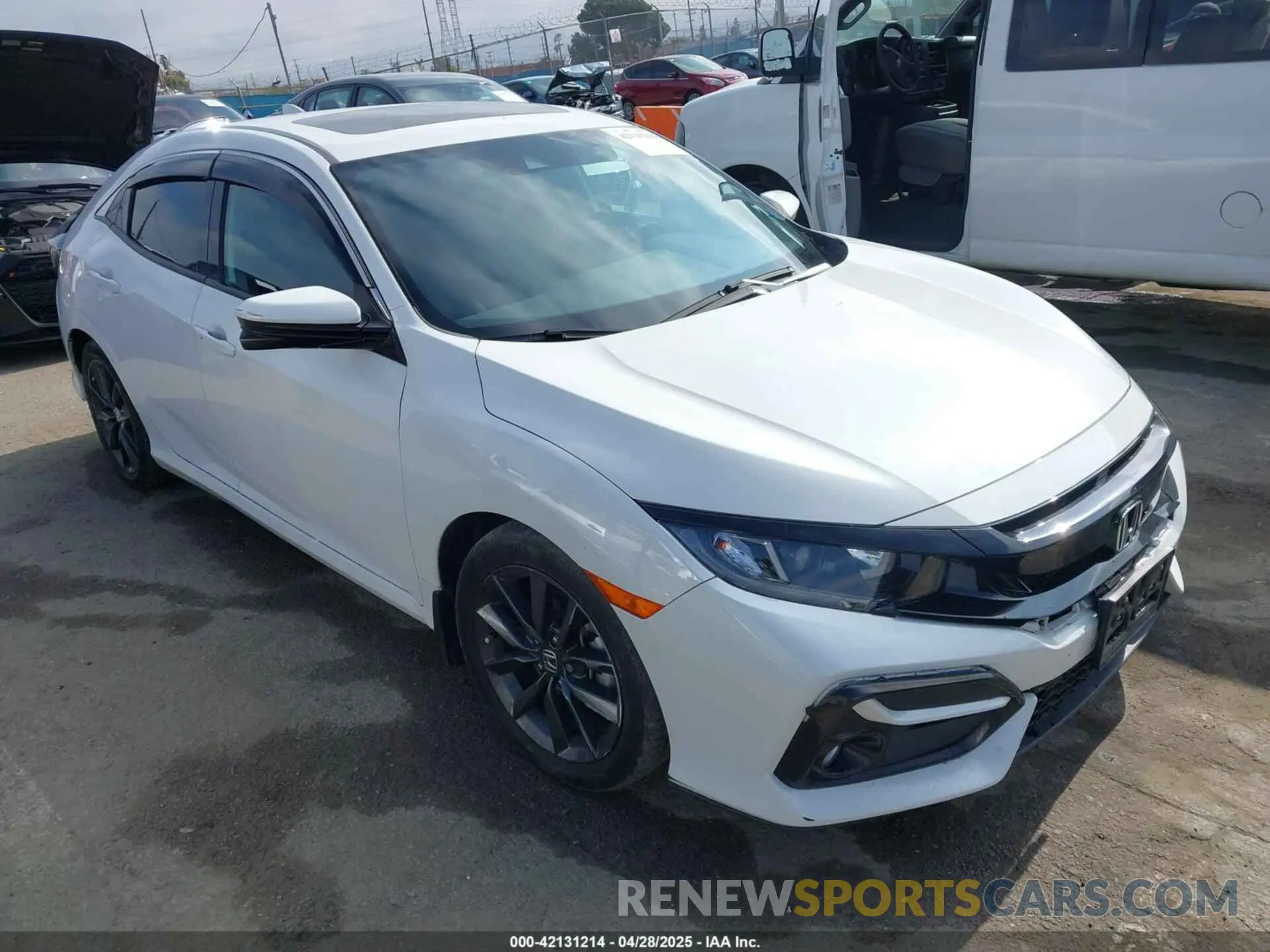 1 Photograph of a damaged car SHHFK7H66MU414699 HONDA CIVIC 2021