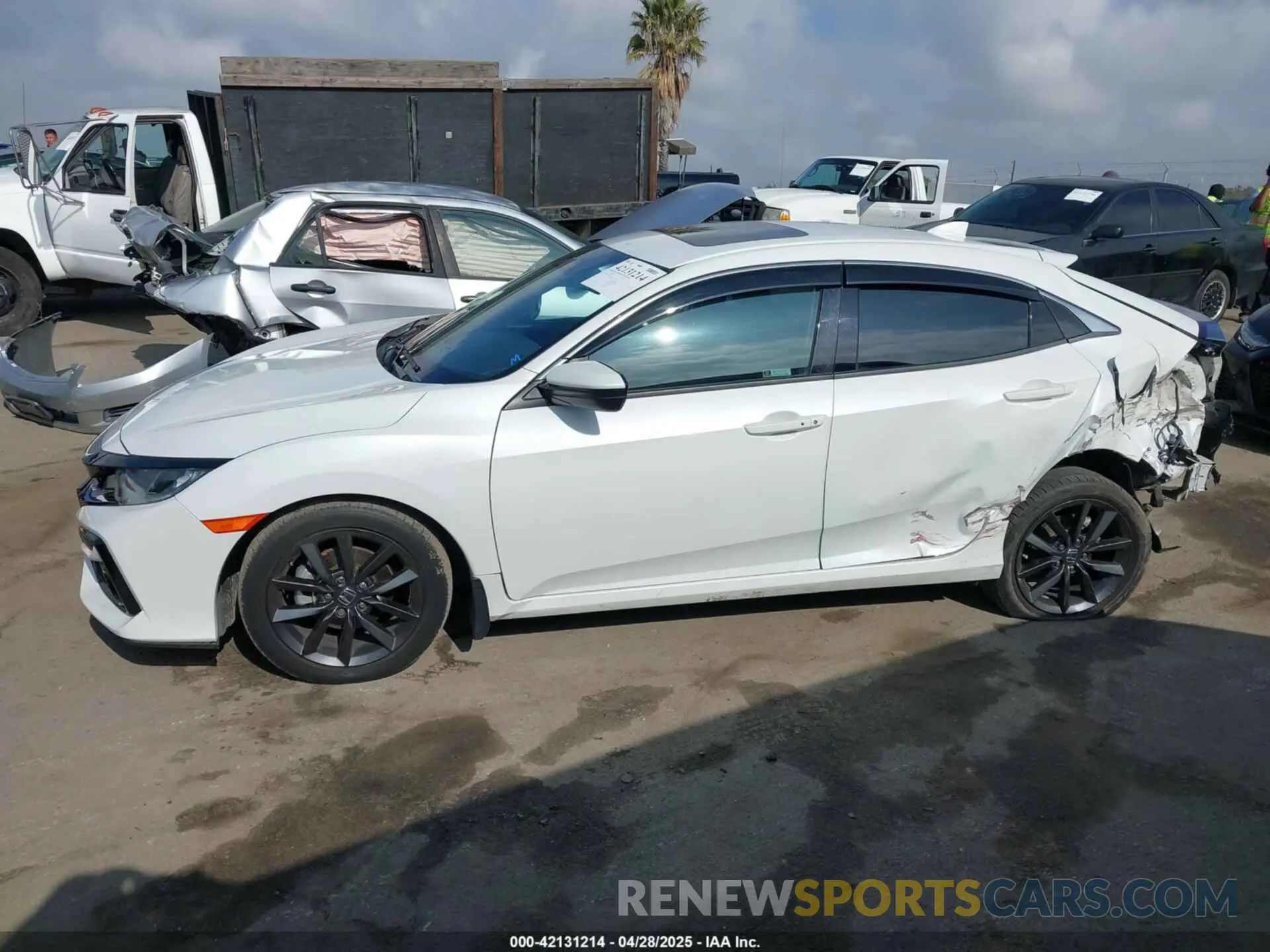 15 Photograph of a damaged car SHHFK7H66MU414699 HONDA CIVIC 2021
