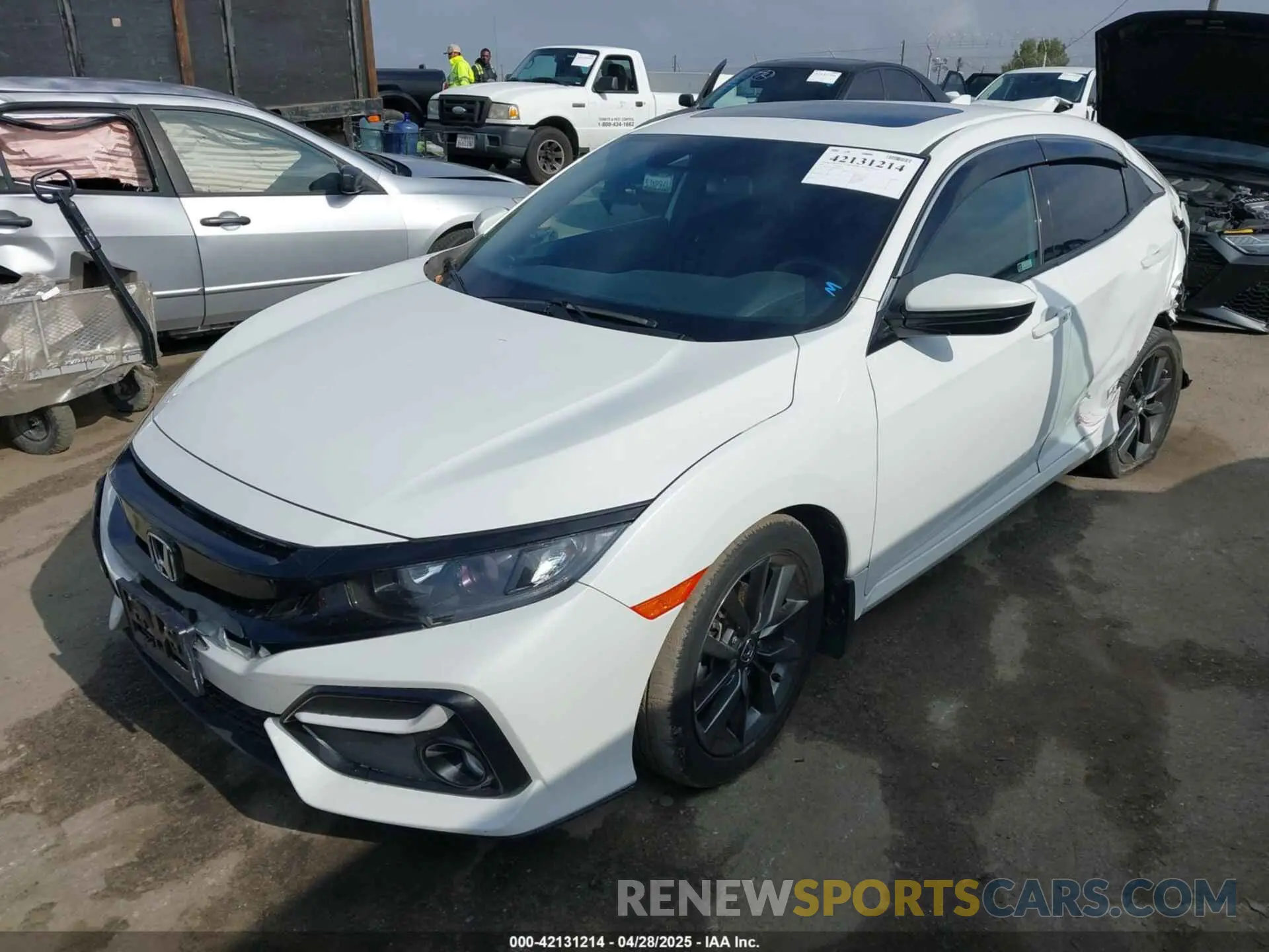 2 Photograph of a damaged car SHHFK7H66MU414699 HONDA CIVIC 2021