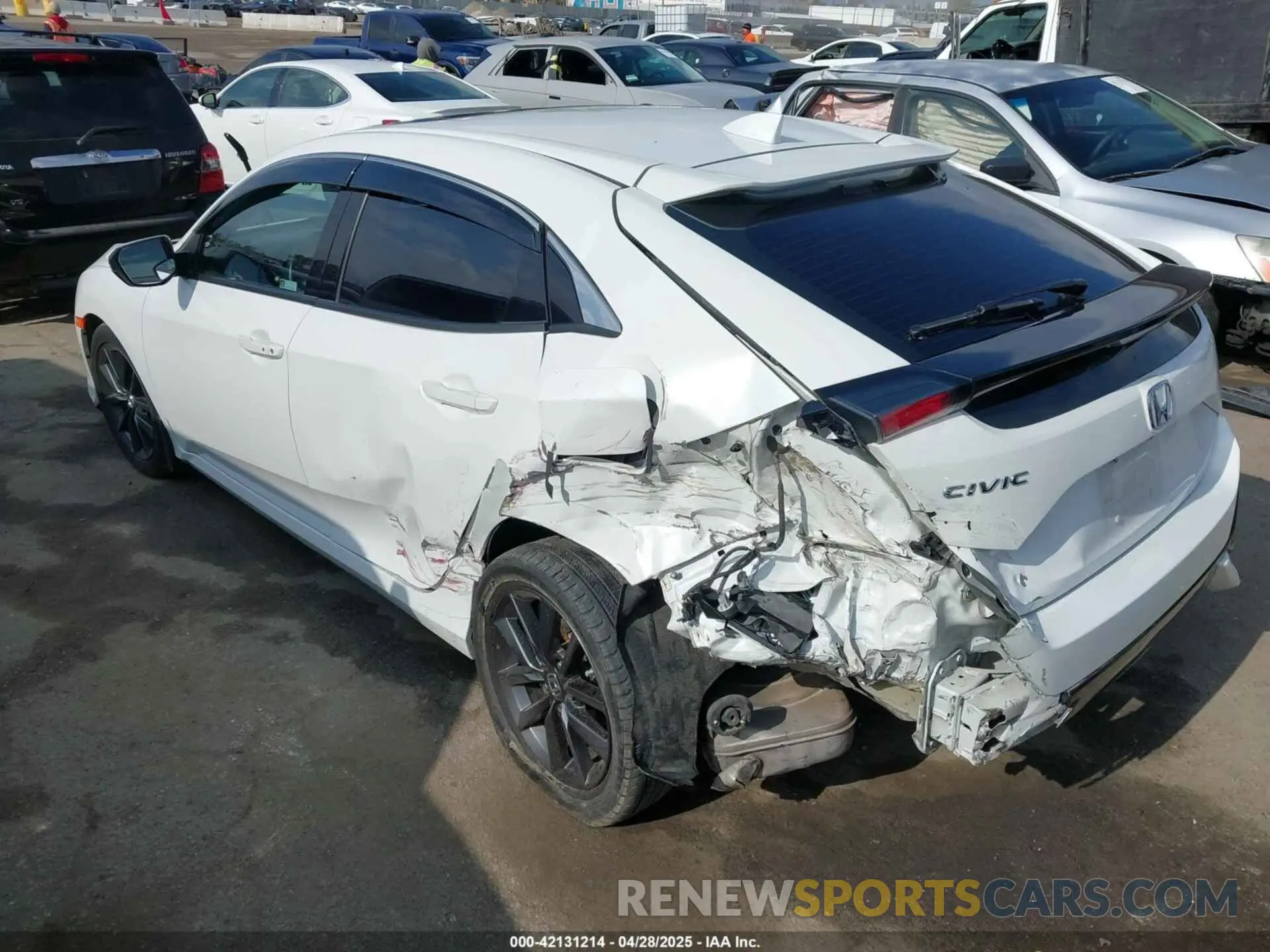 3 Photograph of a damaged car SHHFK7H66MU414699 HONDA CIVIC 2021