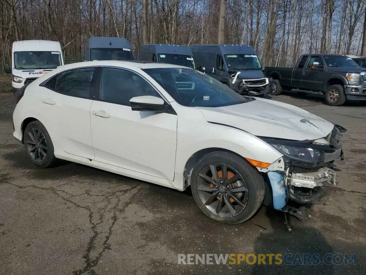 4 Photograph of a damaged car SHHFK7H66MU420101 HONDA CIVIC 2021