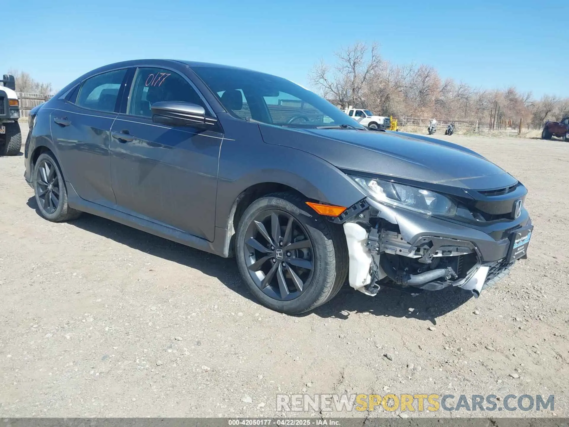 1 Photograph of a damaged car SHHFK7H67MU206427 HONDA CIVIC 2021